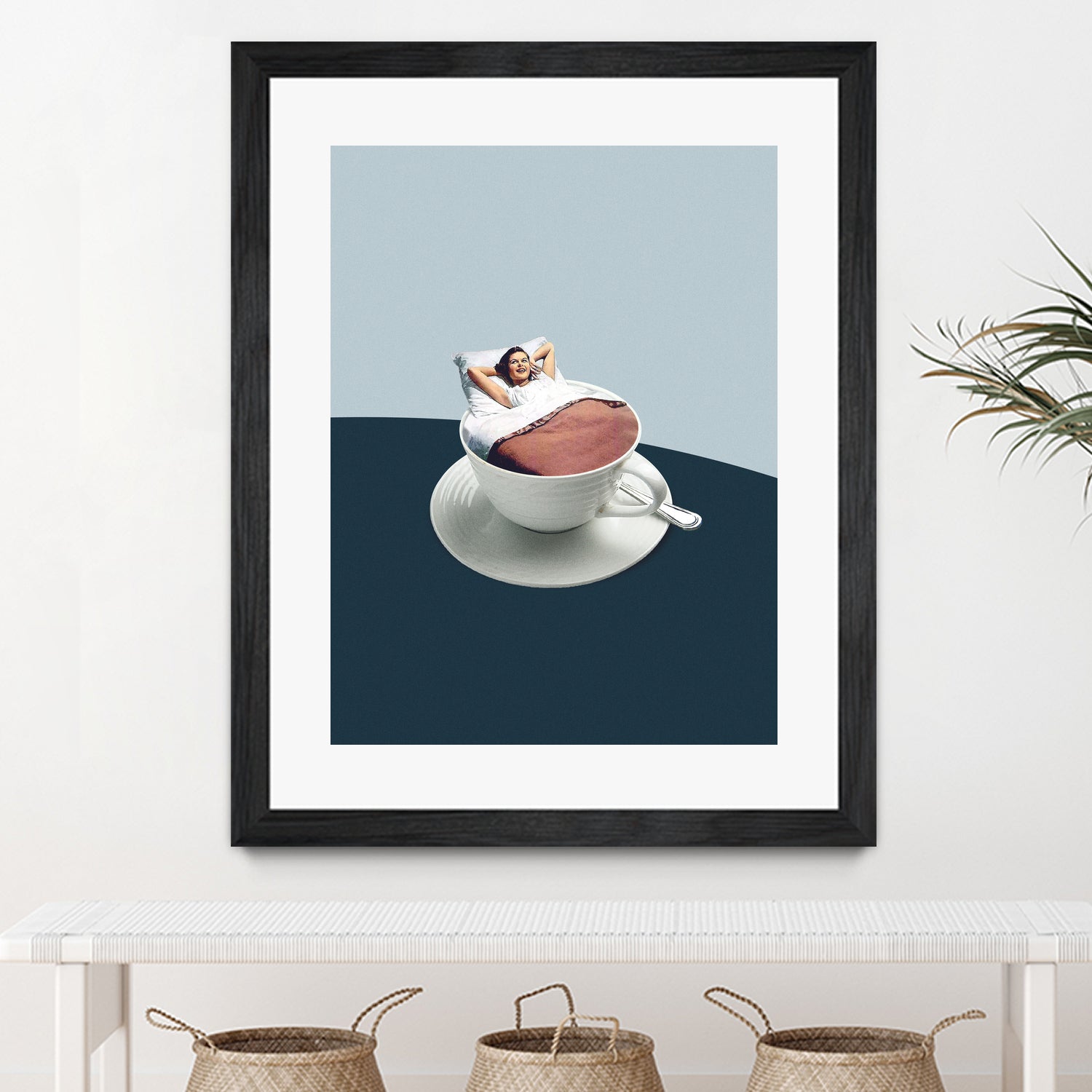 Morning rituals by Maarten on GIANT ART - illustration bed