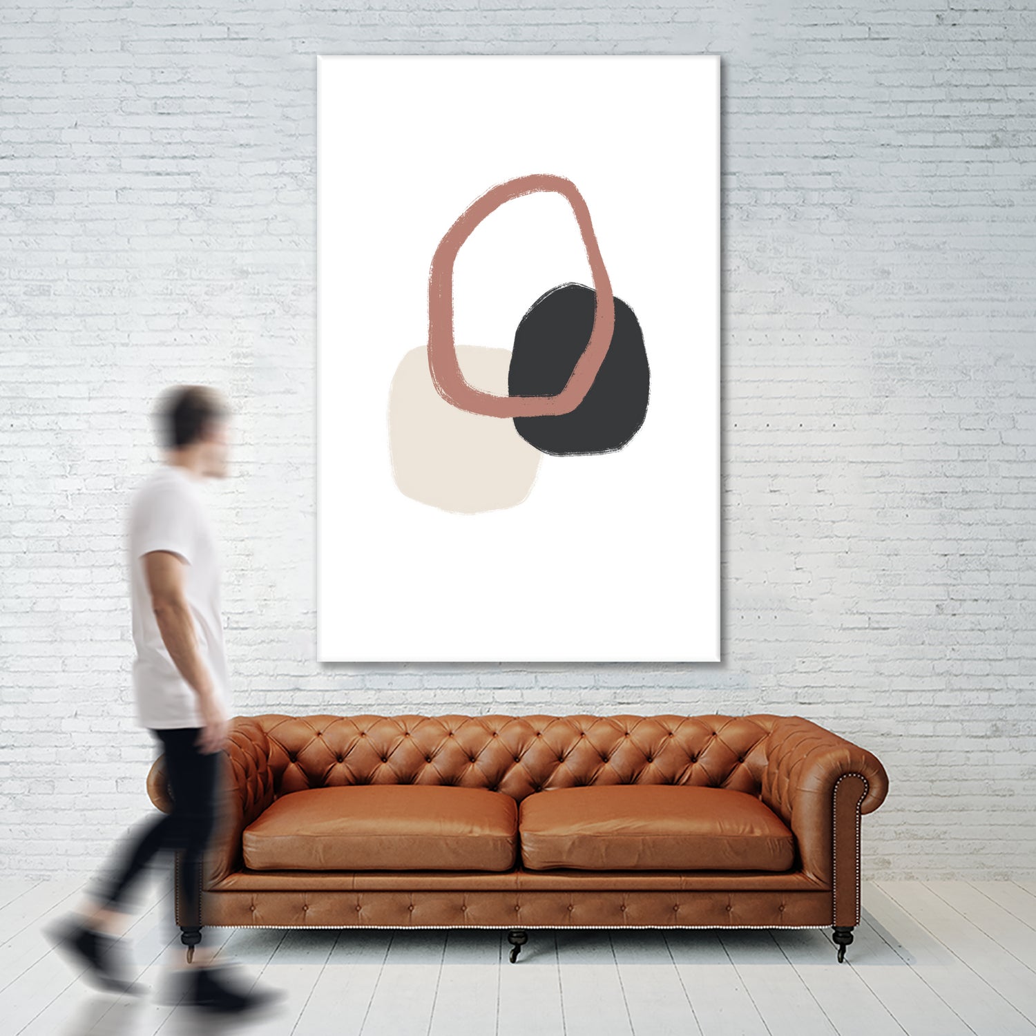 Three Stones - Together by uplusmestudio on GIANT ART - illustration shapes