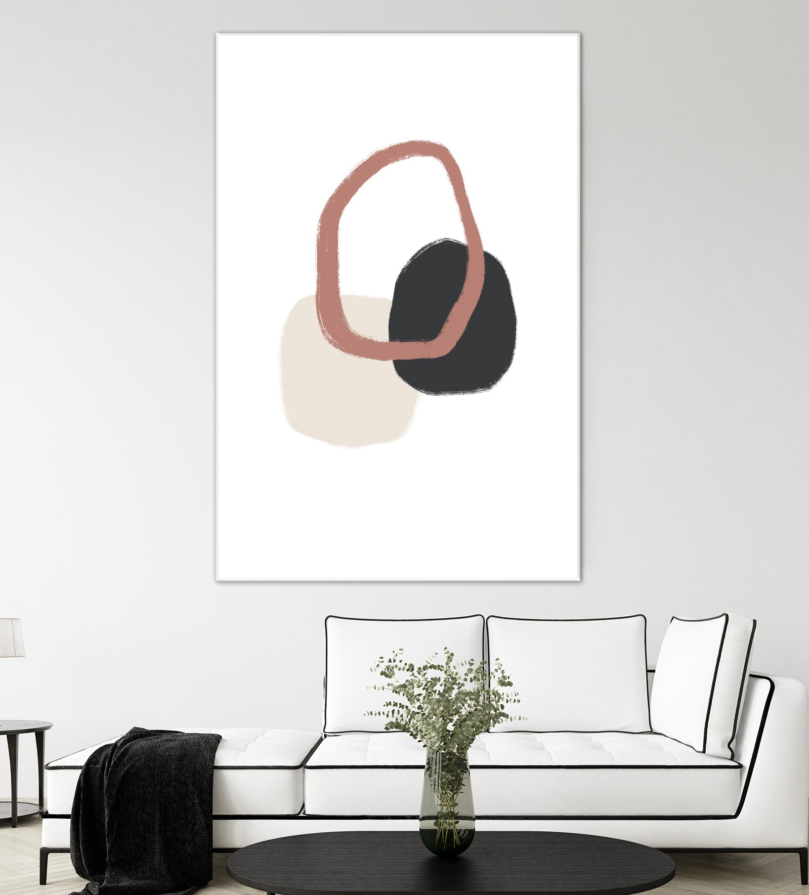 Three Stones - Together by uplusmestudio on GIANT ART - illustration shapes