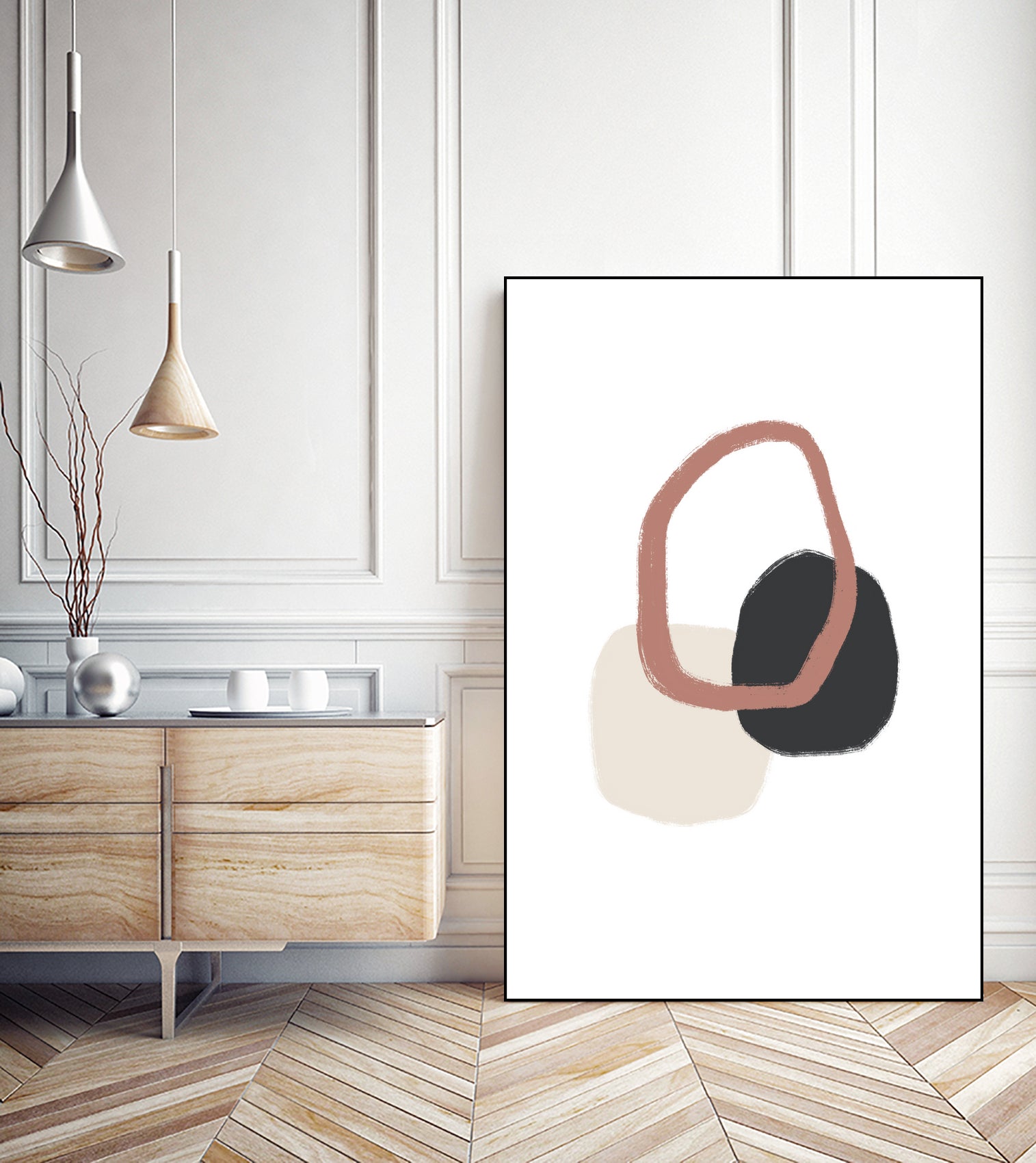 Three Stones - Together by uplusmestudio on GIANT ART - illustration shapes