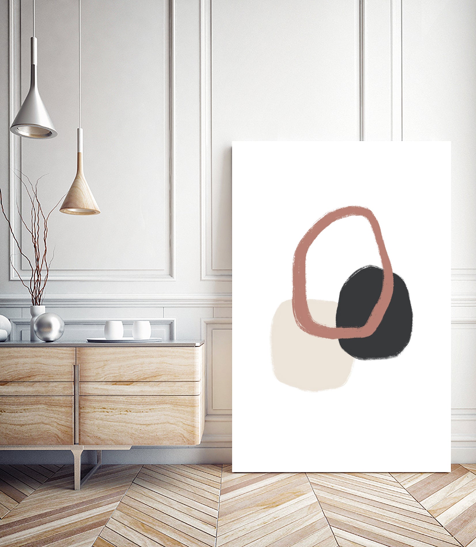 Three Stones - Together by uplusmestudio on GIANT ART - illustration shapes