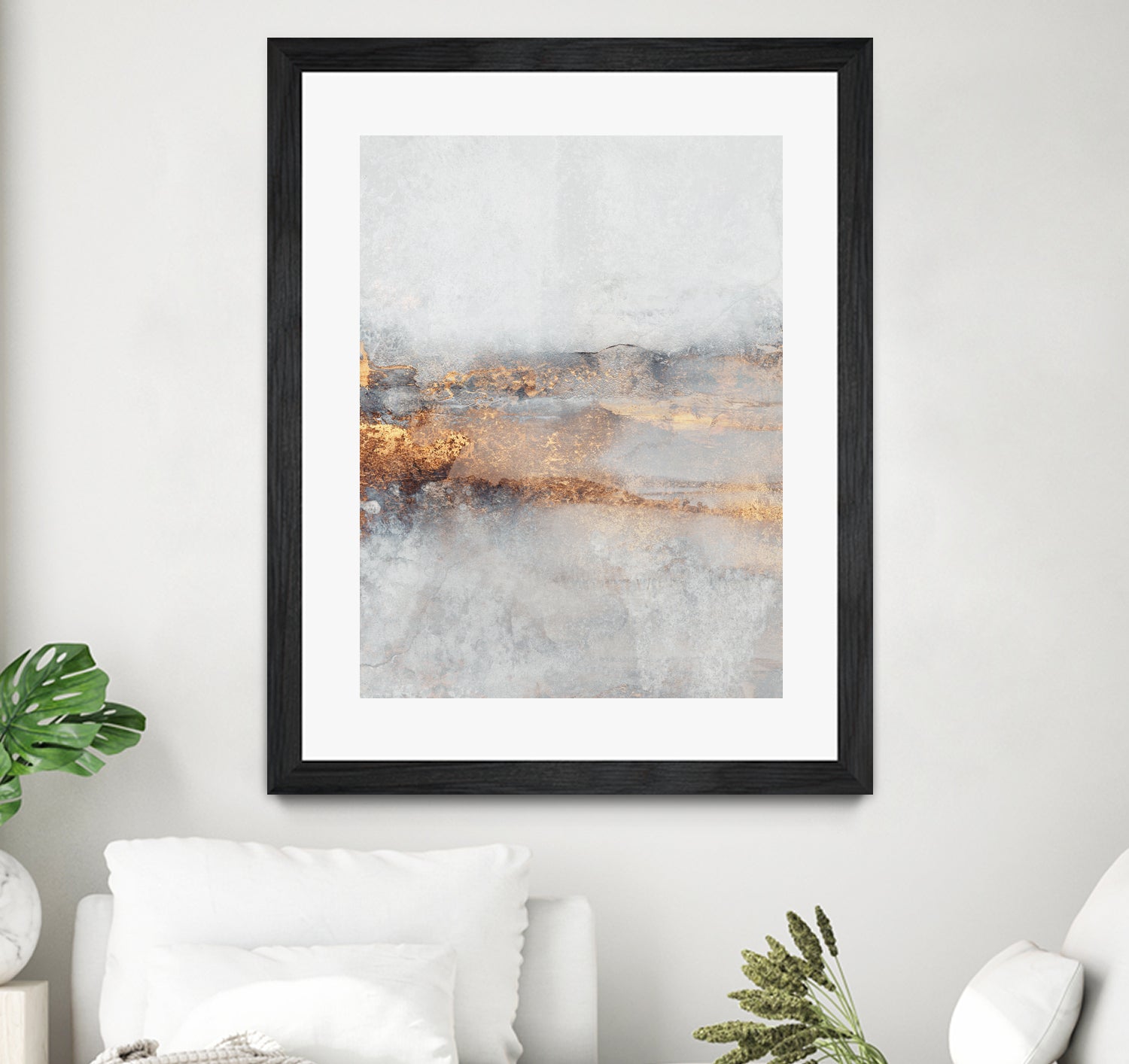 Fog by Elisabeth on GIANT ART - illustration gold