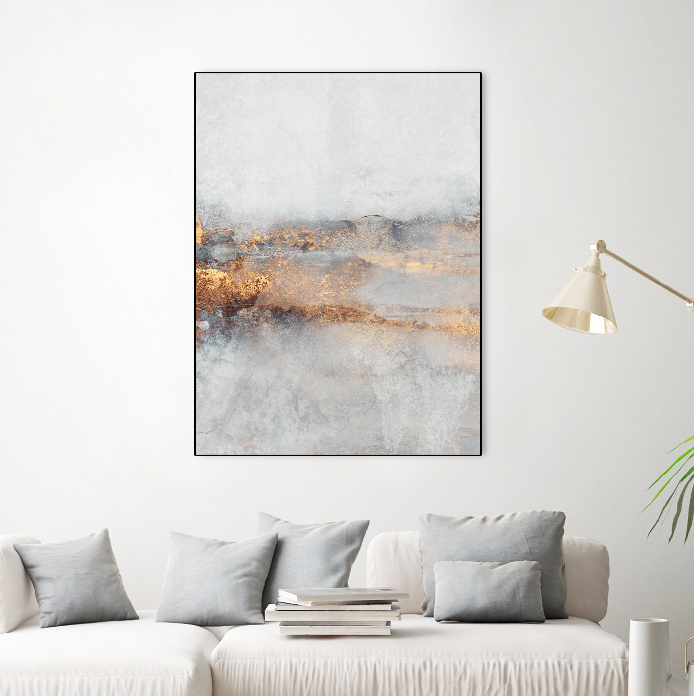 Fog by Elisabeth on GIANT ART - illustration gold