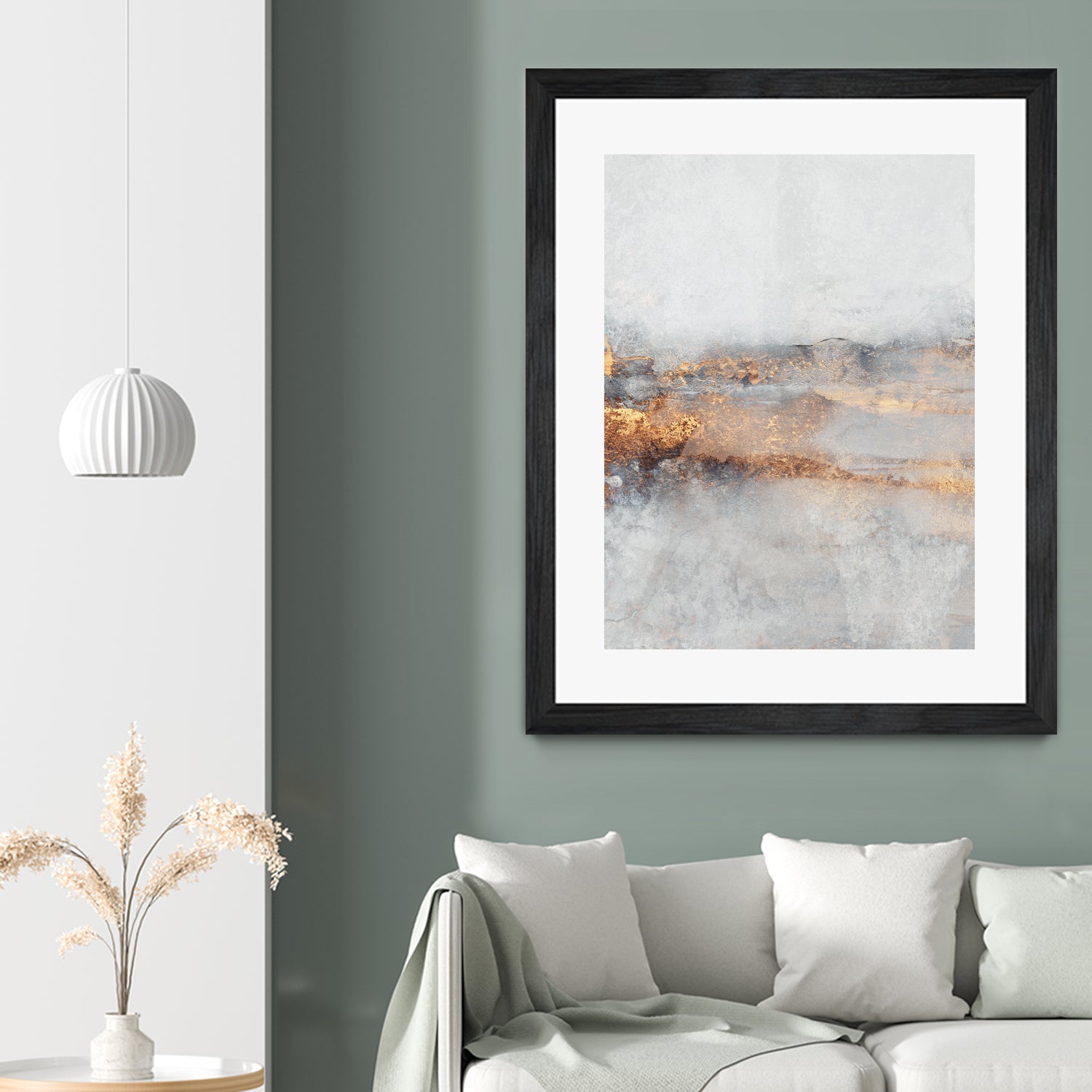 Fog by Elisabeth on GIANT ART - illustration gold