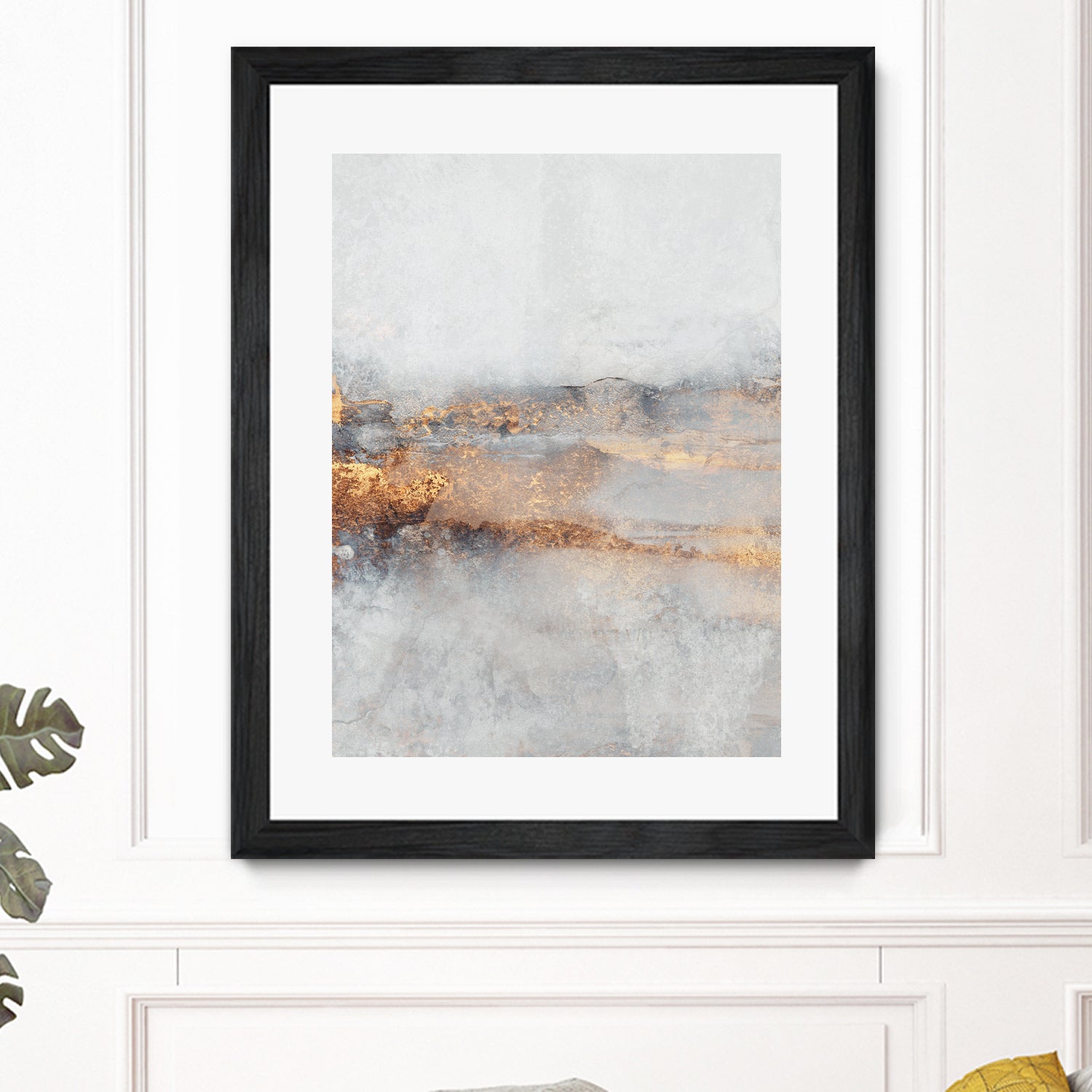 Fog by Elisabeth on GIANT ART - illustration gold