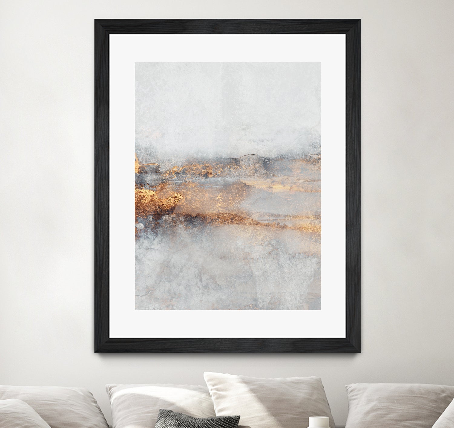 Fog by Elisabeth on GIANT ART - illustration gold