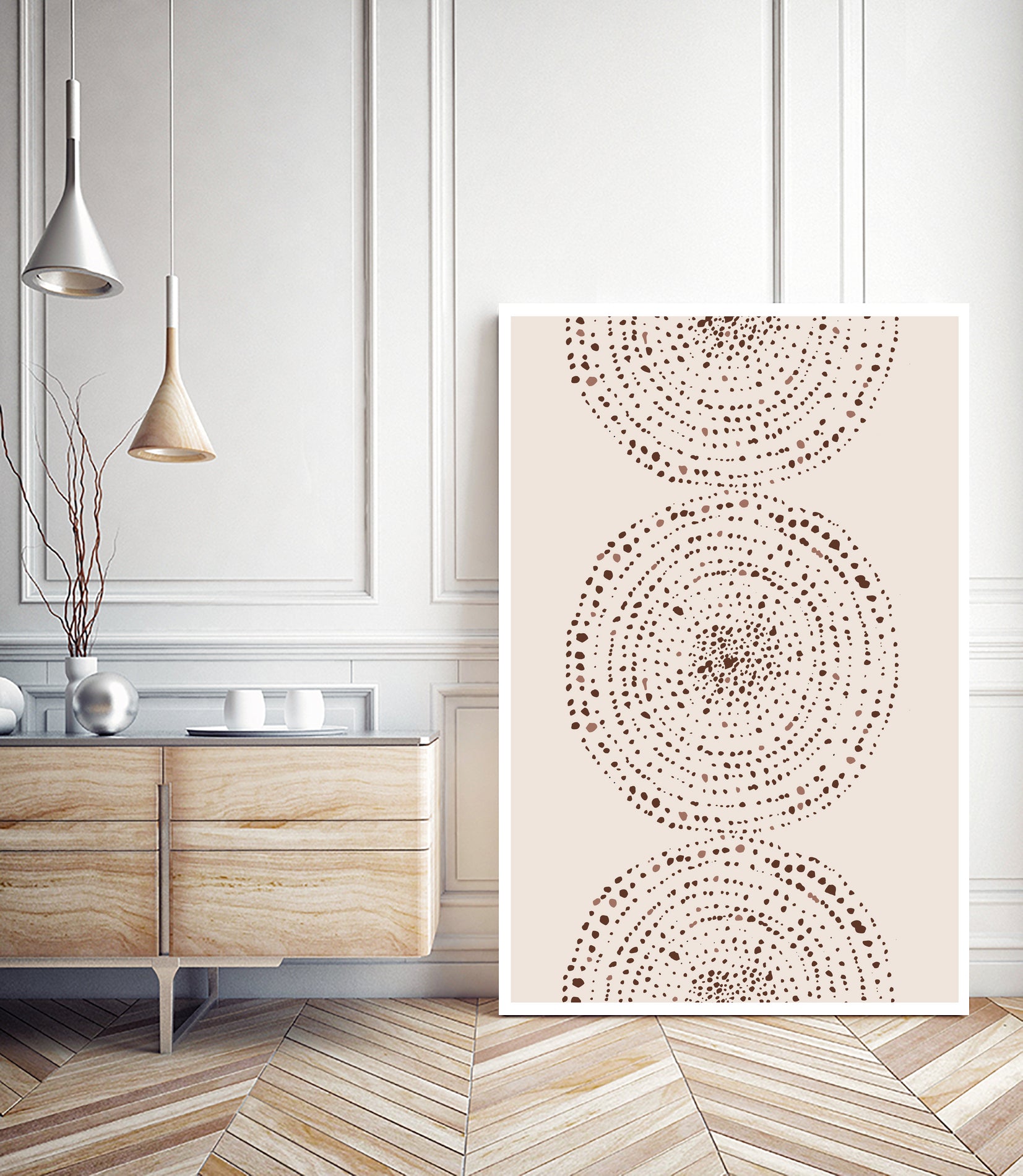 Boho by THE MIUSS STUDIO on GIANT ART -  abstract