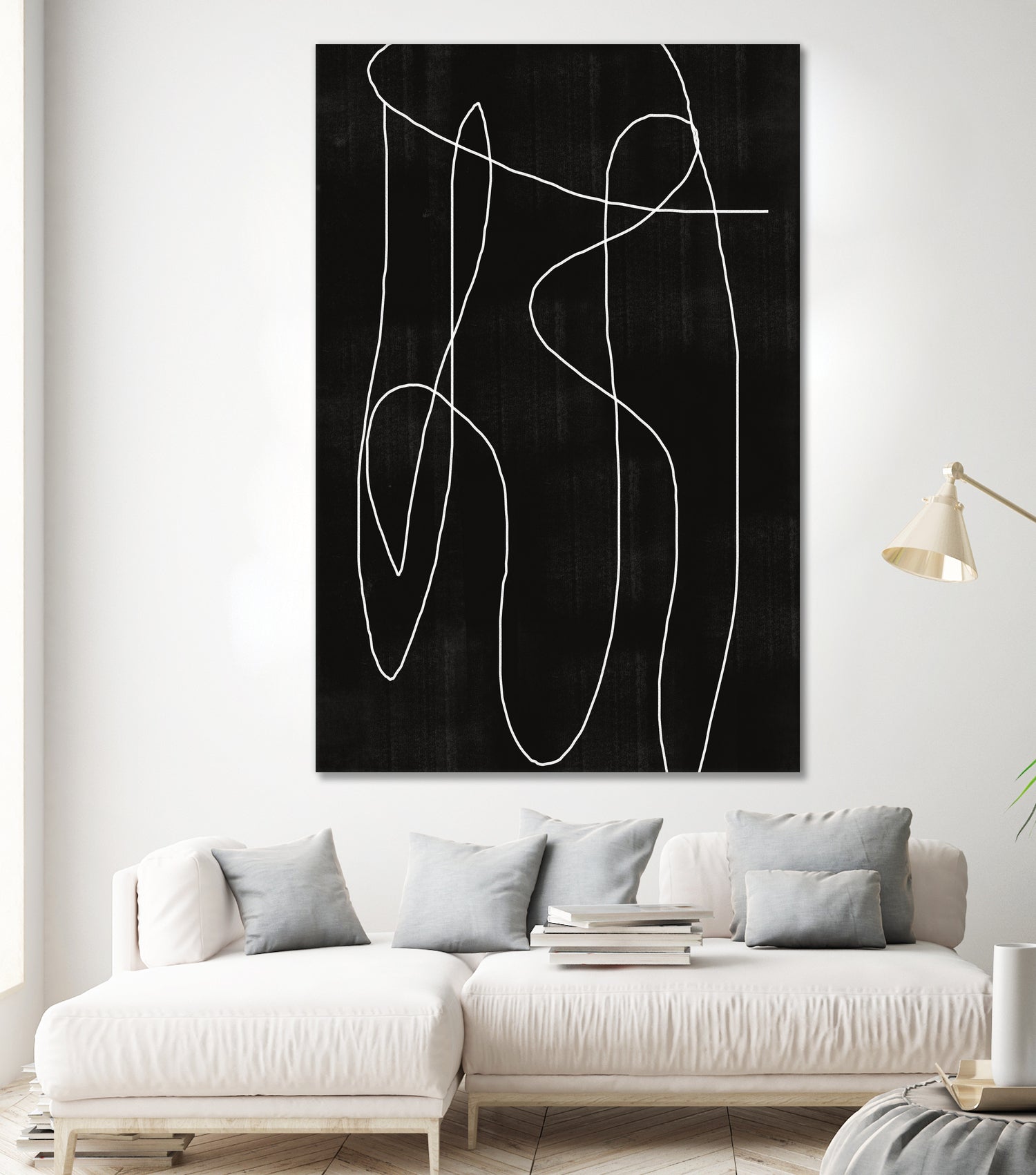 Abstract Line No2. by THE MIUUS STUDIO on GIANT ART - line art line art