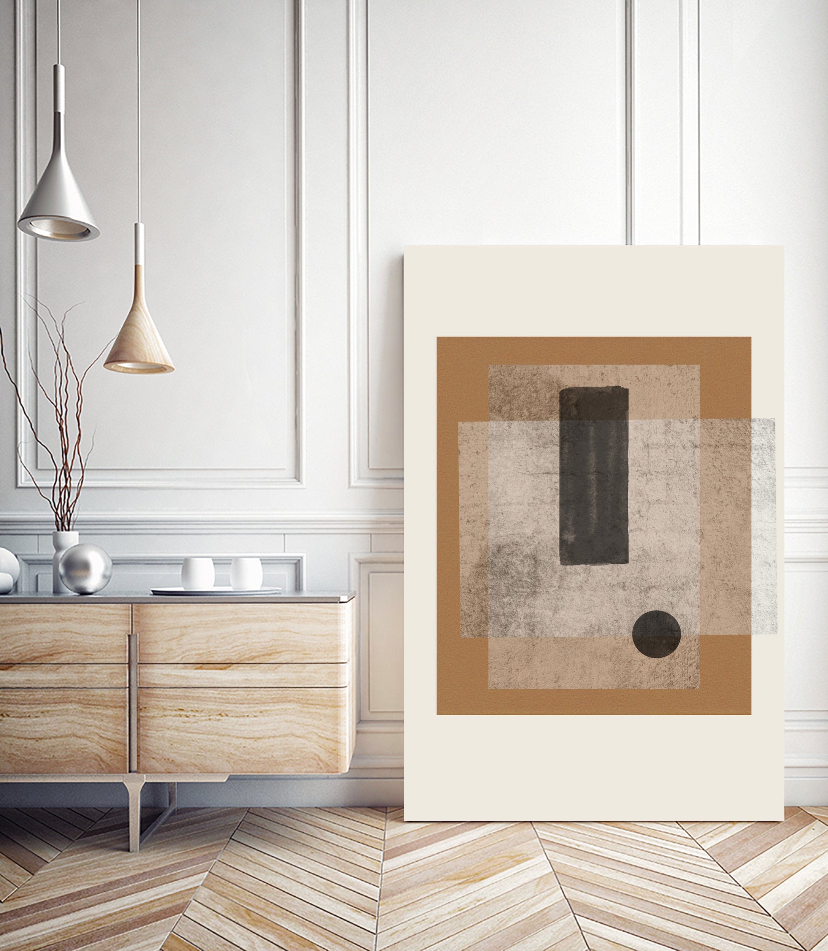 Composition III by THE on GIANT ART - illustration geometry