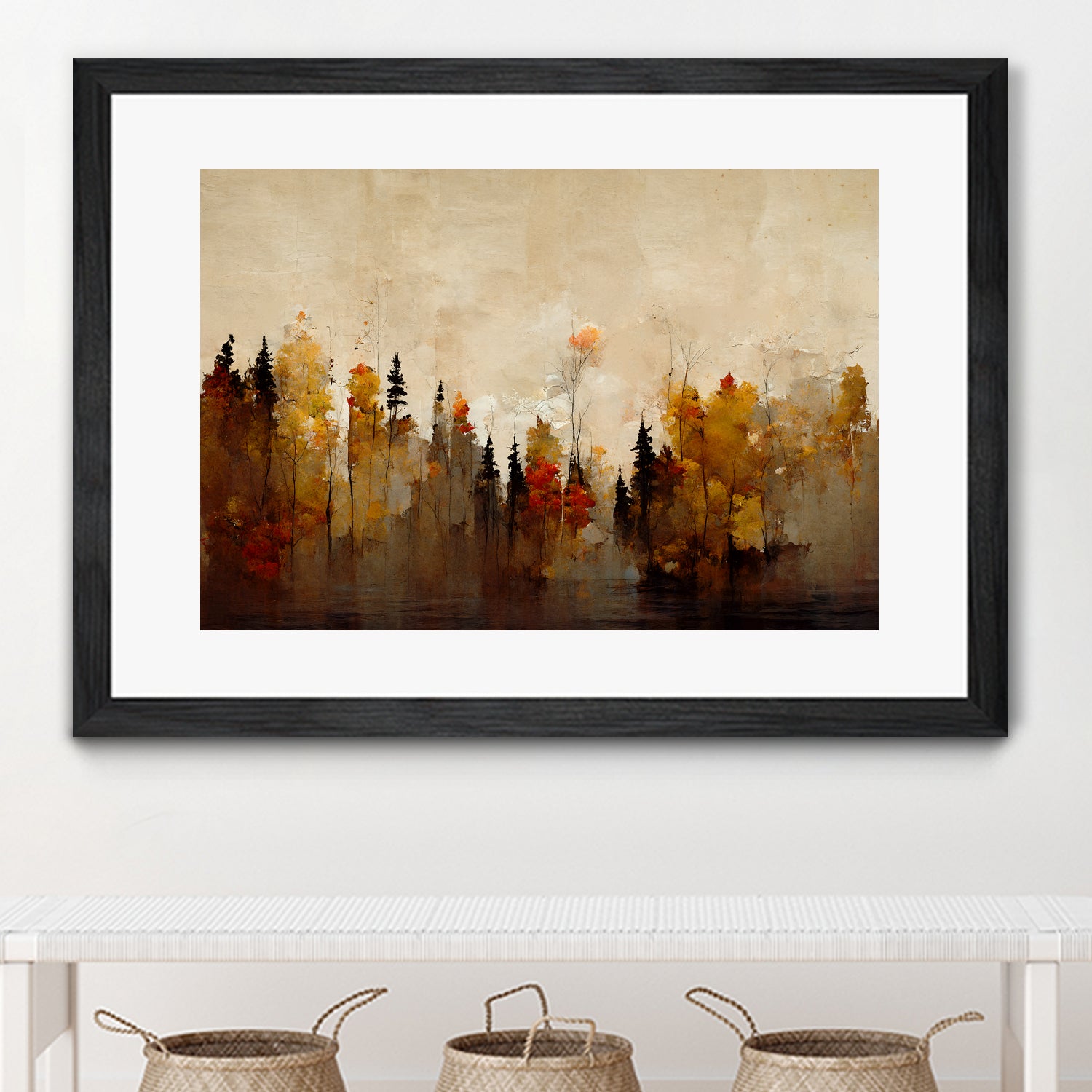 A Forest In Autumn by Treechild on GIANT ART - illustration landscape