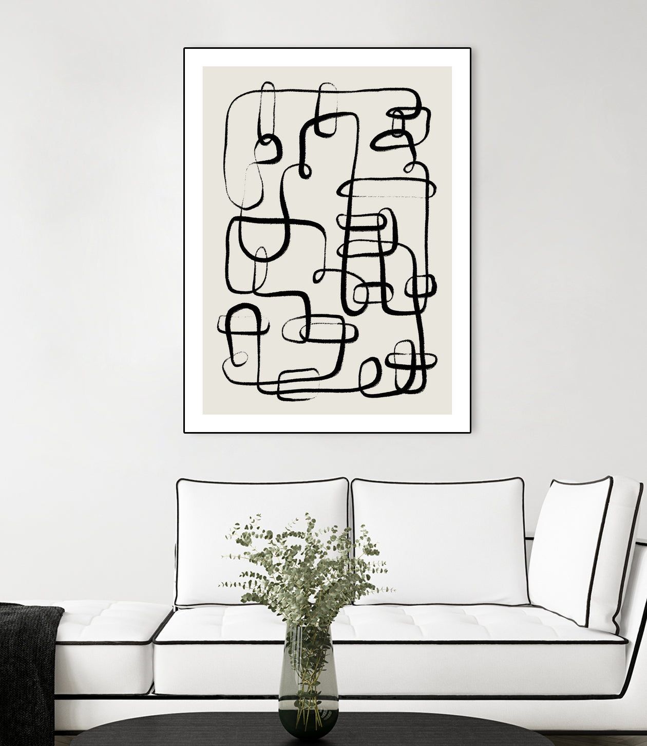 Endless Curves Dance by Treechild on GIANT ART - line art abstract art