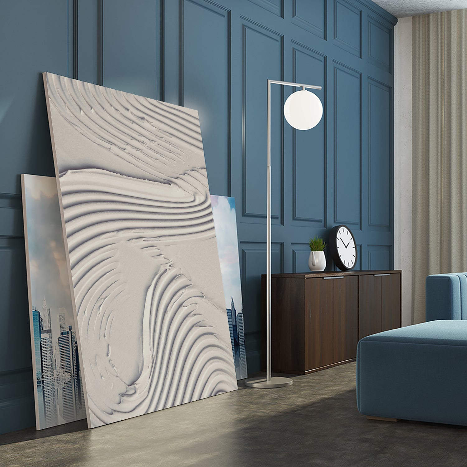 Mud Texture 14 Beige by Pictufy on GIANT ART - photography abstract