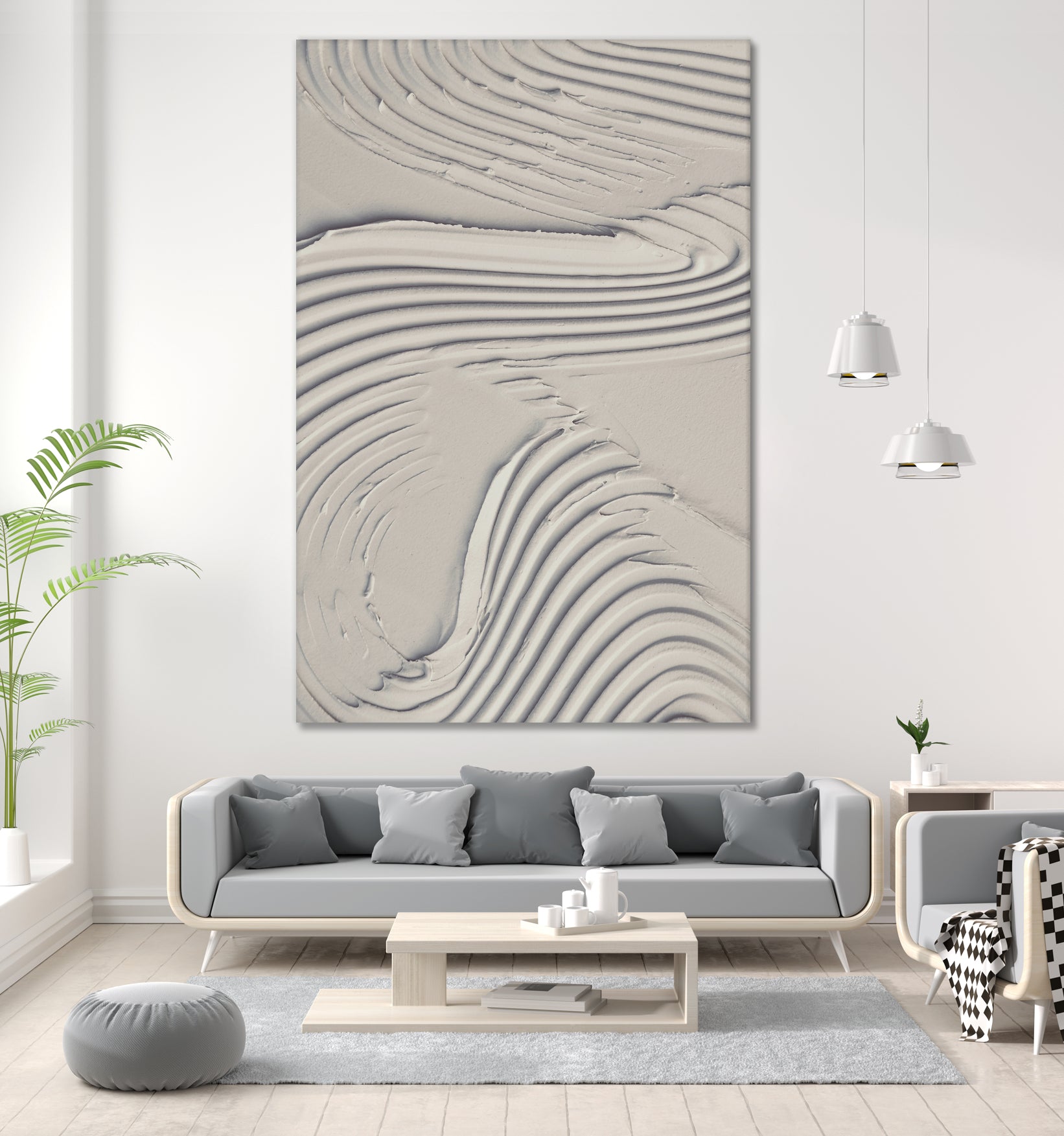 Mud Texture 14 Beige by Pictufy on GIANT ART - photography abstract