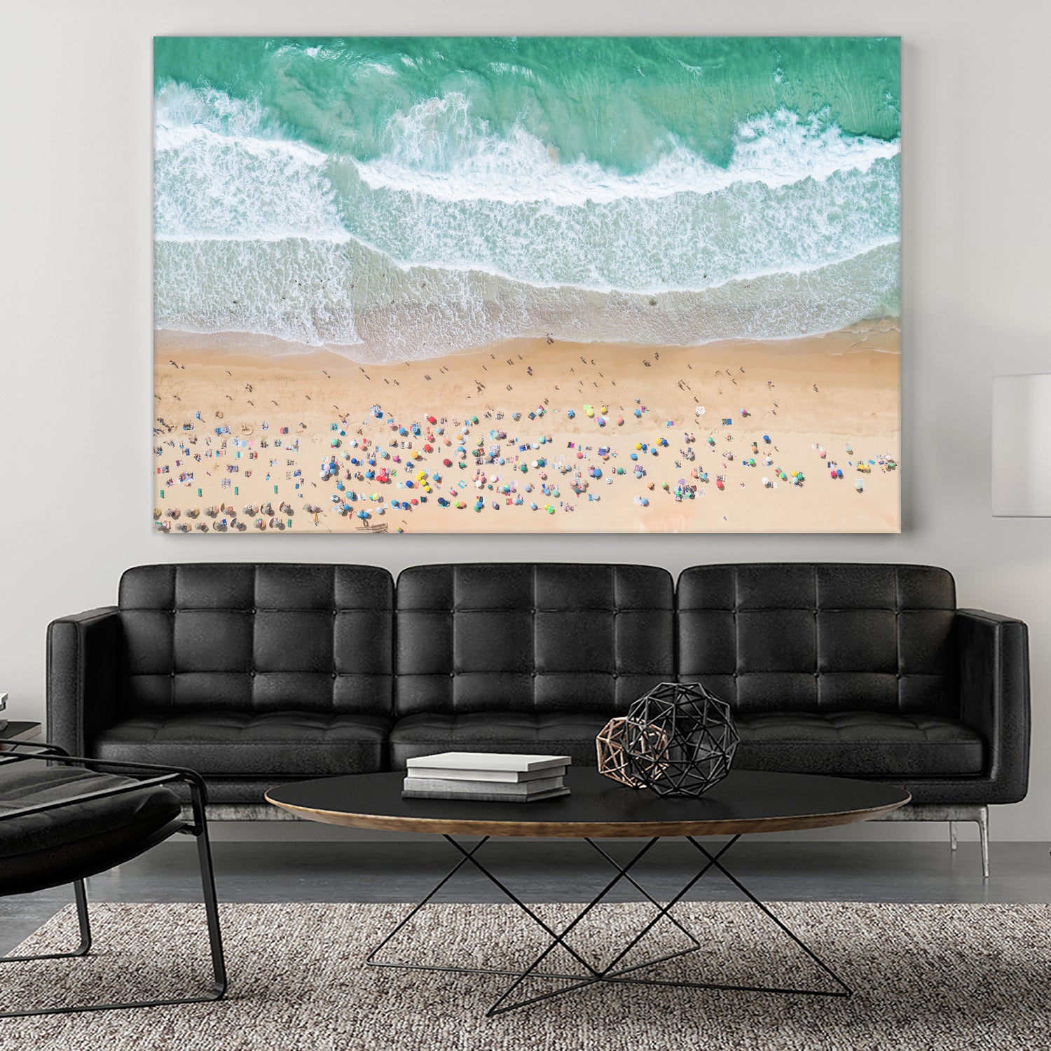 Summer Beach by Kathrin Pienaar on GIANT ART - landscape beach