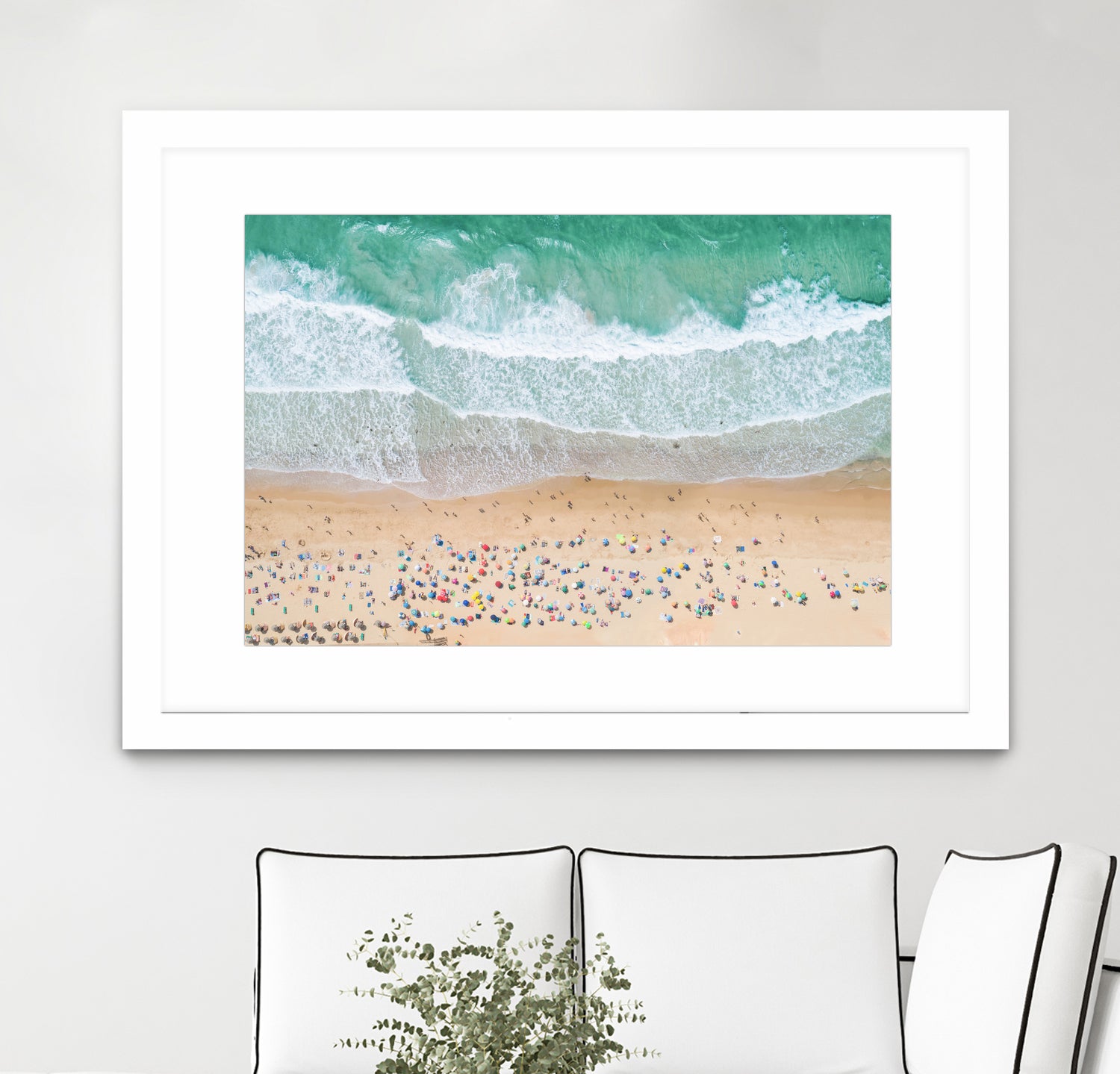Summer Beach by Kathrin Pienaar on GIANT ART - landscape beach