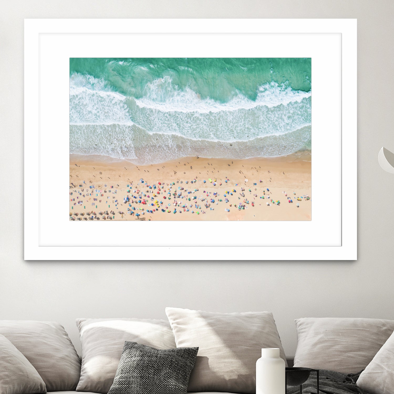 Summer Beach by Kathrin Pienaar on GIANT ART - landscape beach