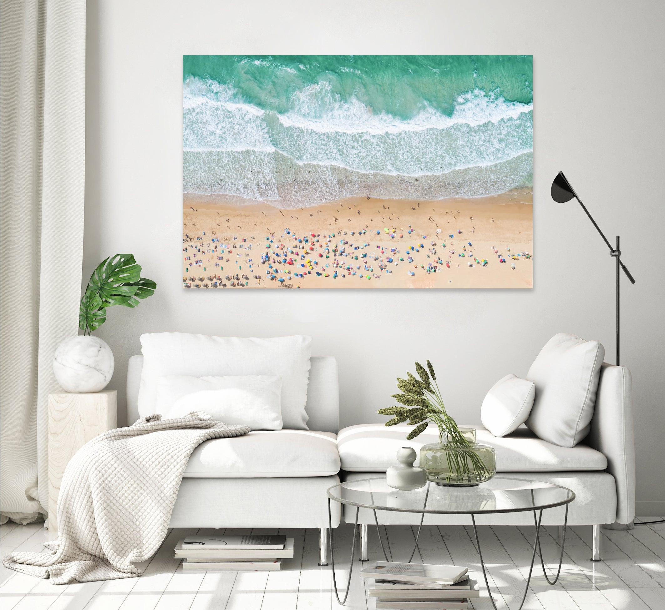 Summer Beach by Kathrin Pienaar on GIANT ART - landscape beach