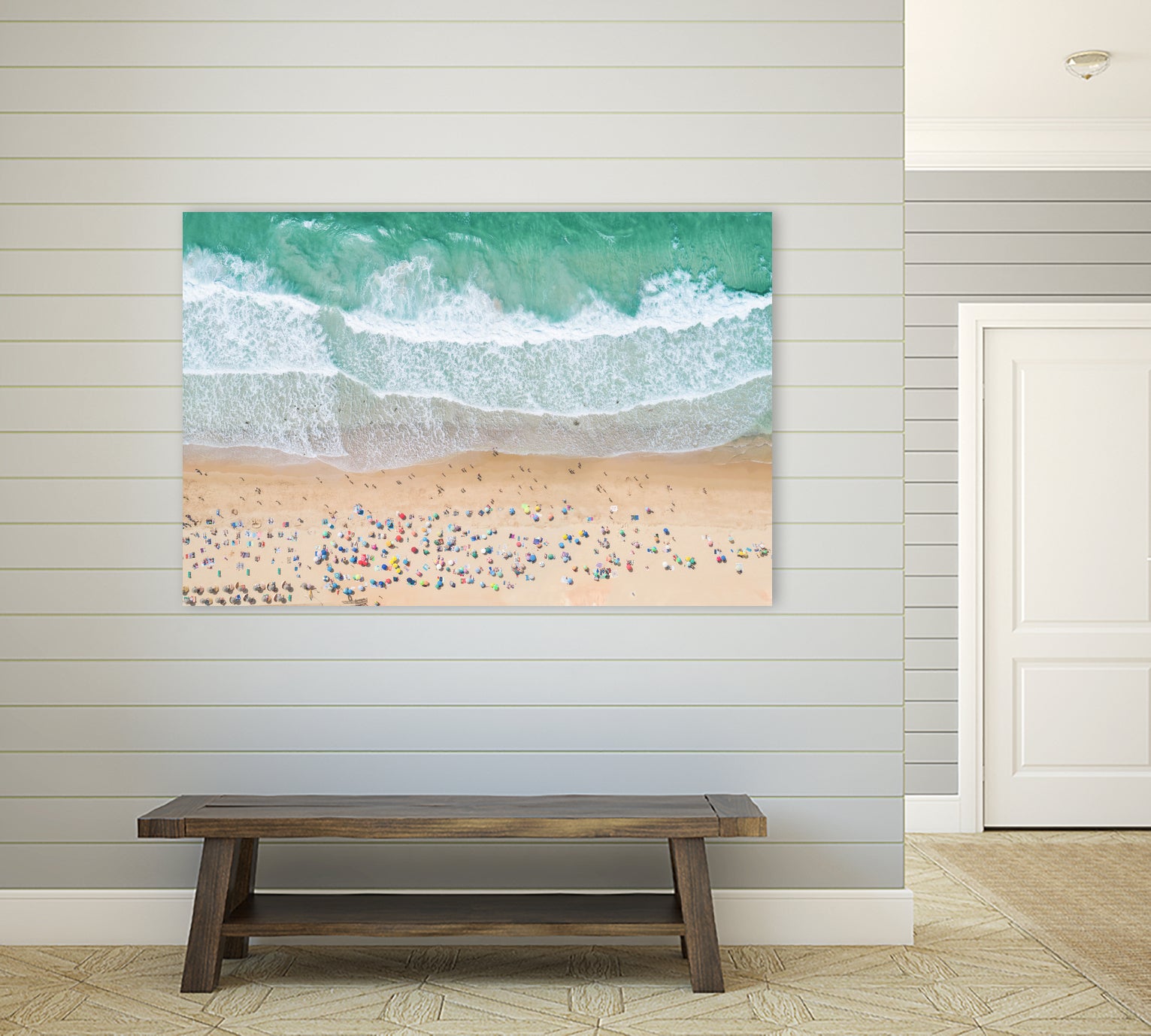 Summer Beach by Kathrin Pienaar on GIANT ART - landscape beach