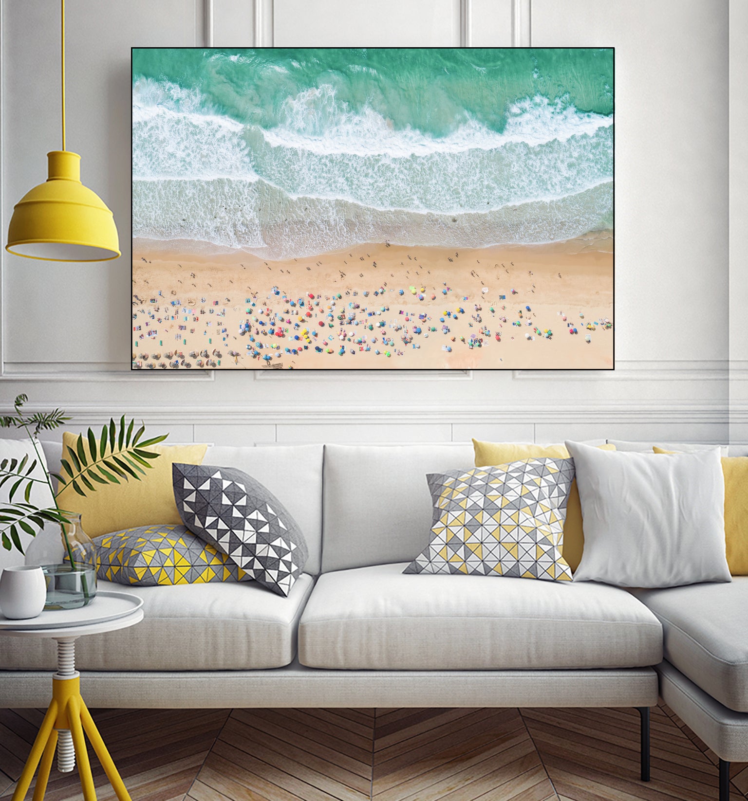 Summer Beach by Kathrin Pienaar on GIANT ART - landscape beach