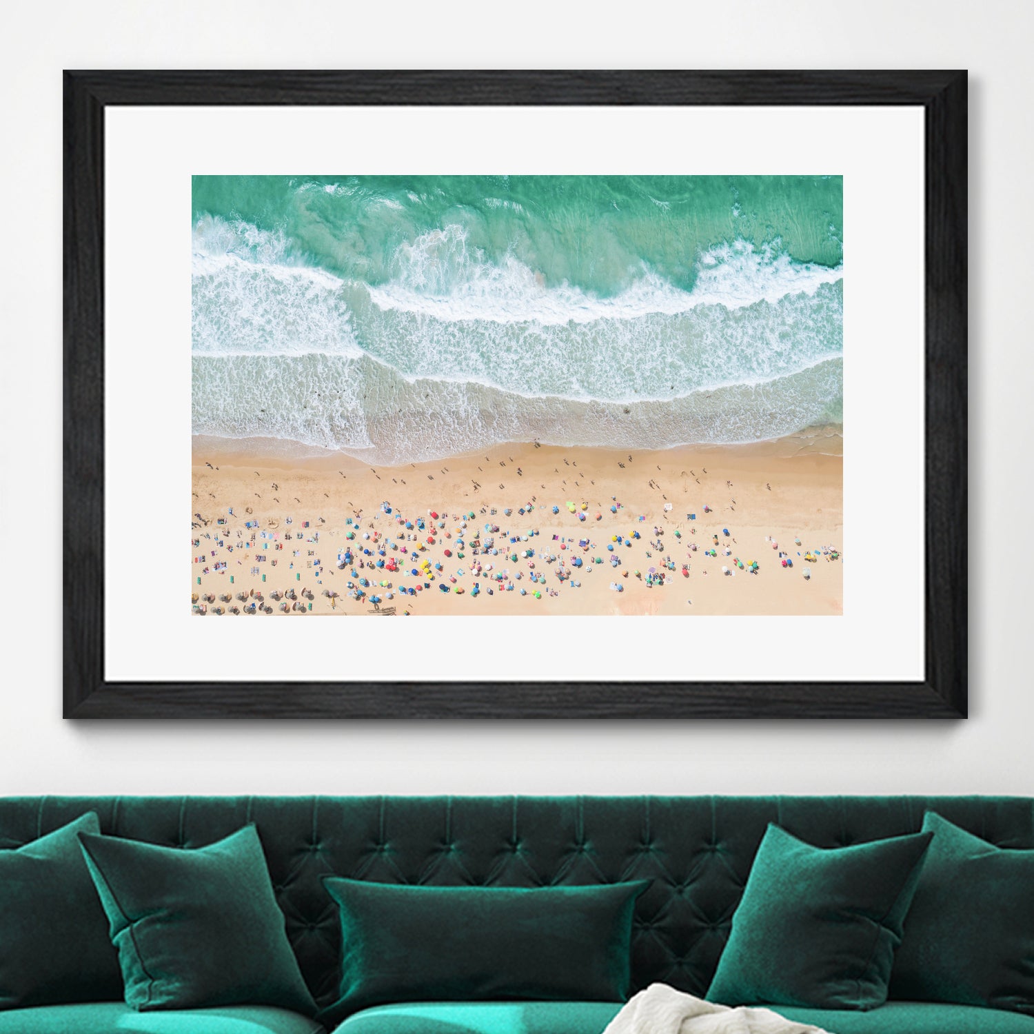 Summer Beach by Kathrin Pienaar on GIANT ART - landscape beach