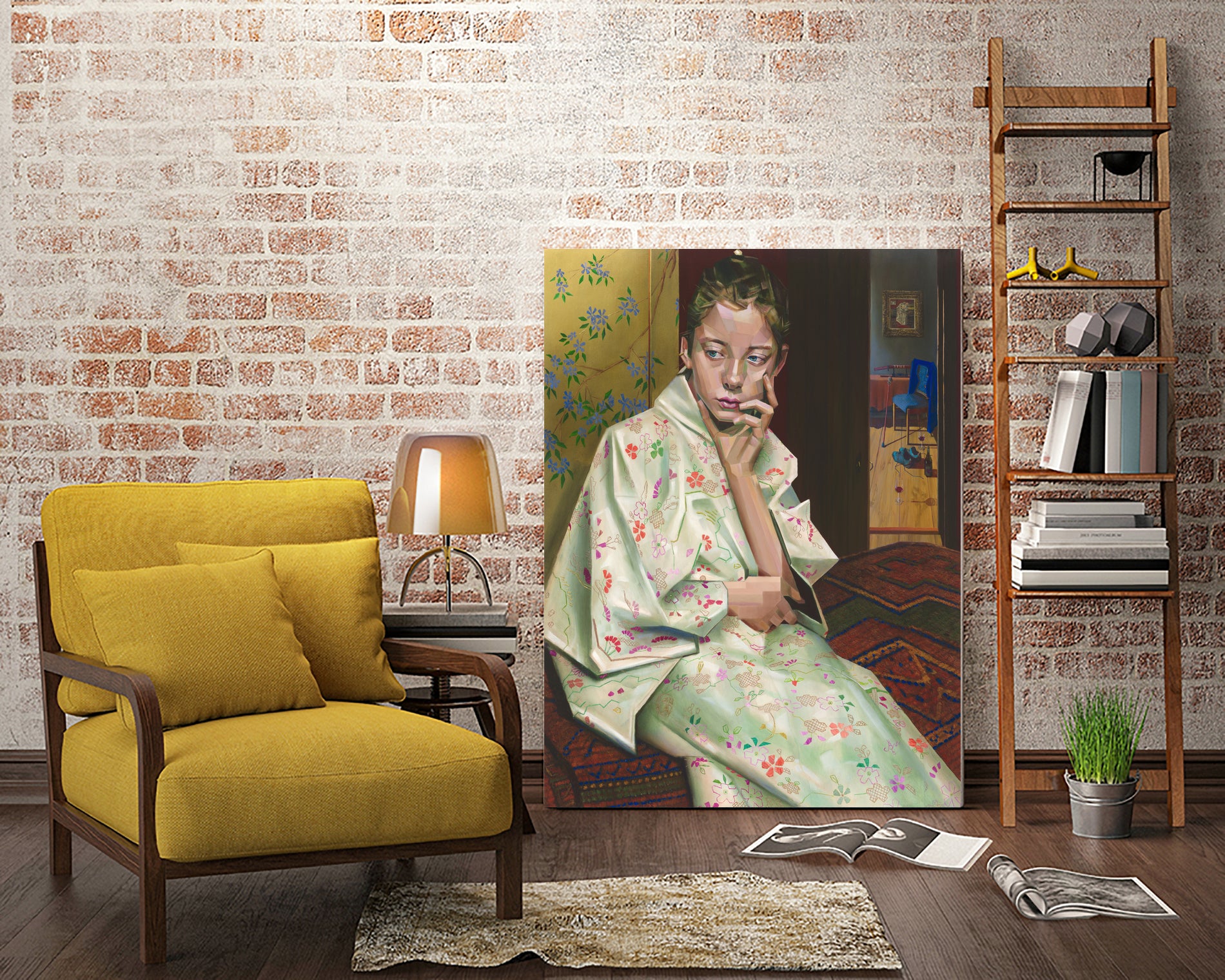 Geesje Kwak (2021) by Corne Akkers on GIANT ART - figurative