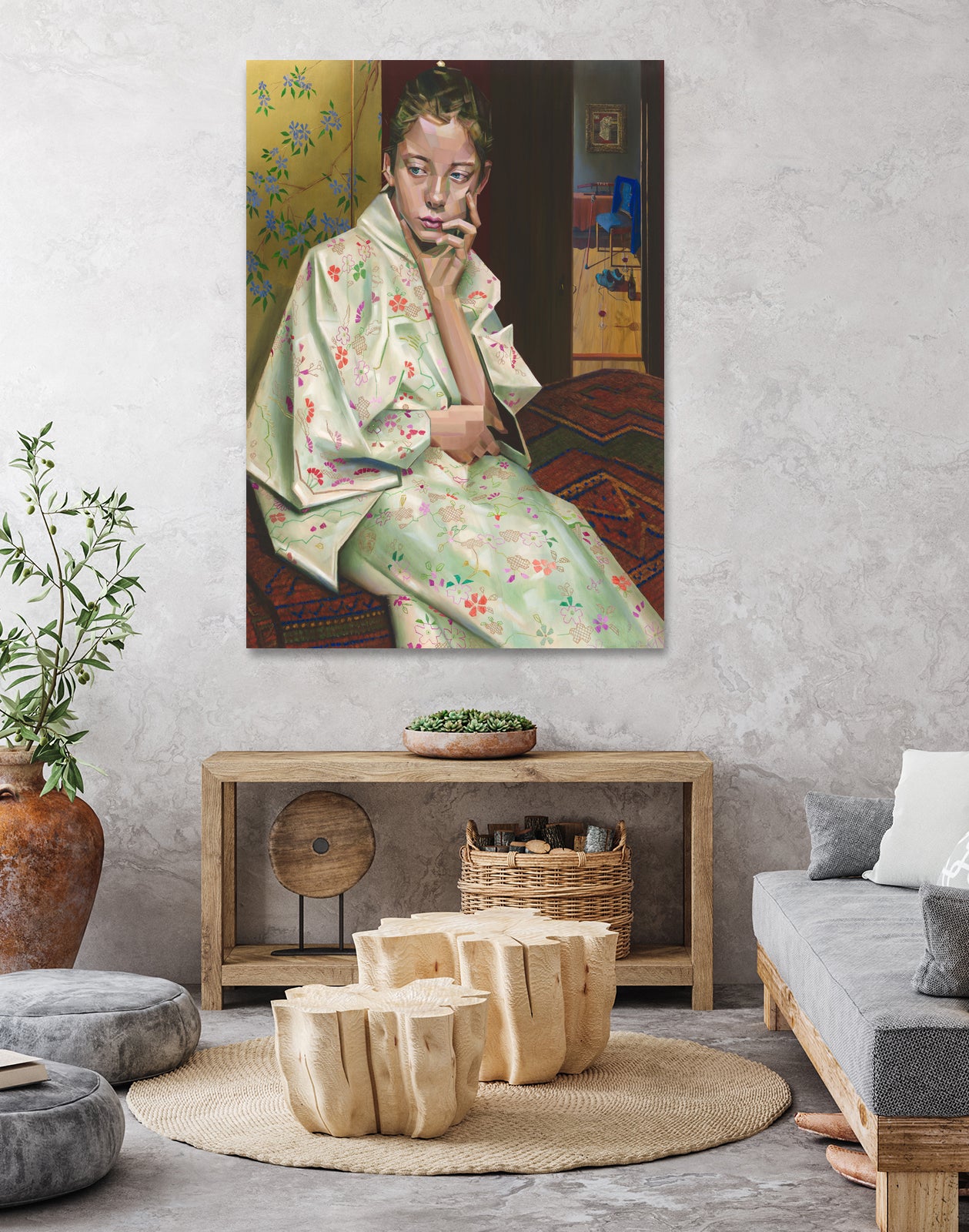 Geesje Kwak (2021) by Corne Akkers on GIANT ART - figurative