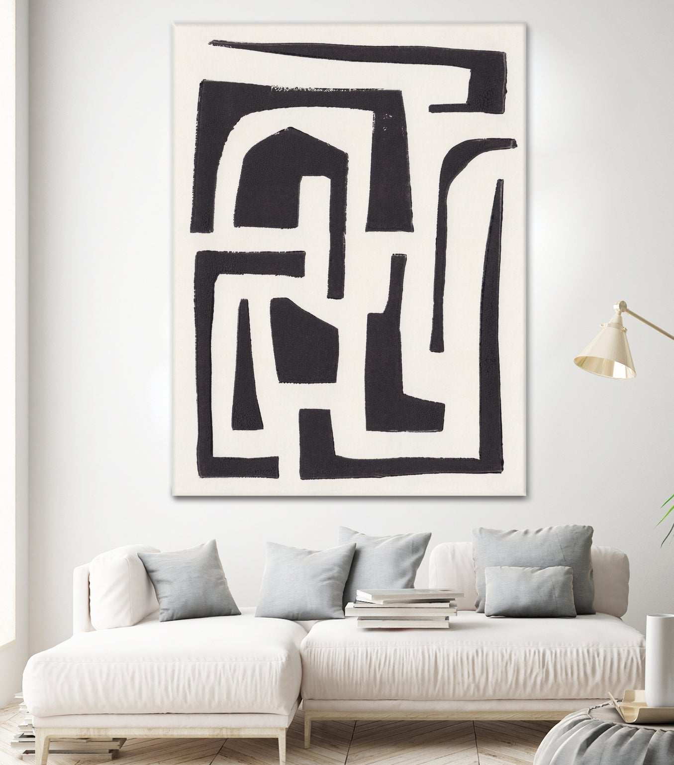 Neighbourhood by Alisa Galitsyna on GIANT ART - abstract shapes