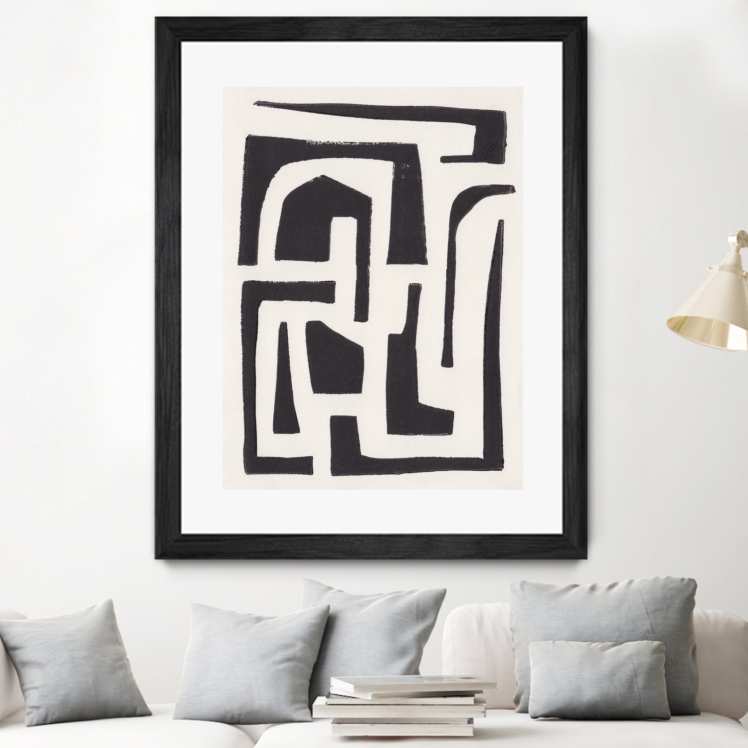 Neighbourhood by Alisa Galitsyna on GIANT ART - abstract shapes