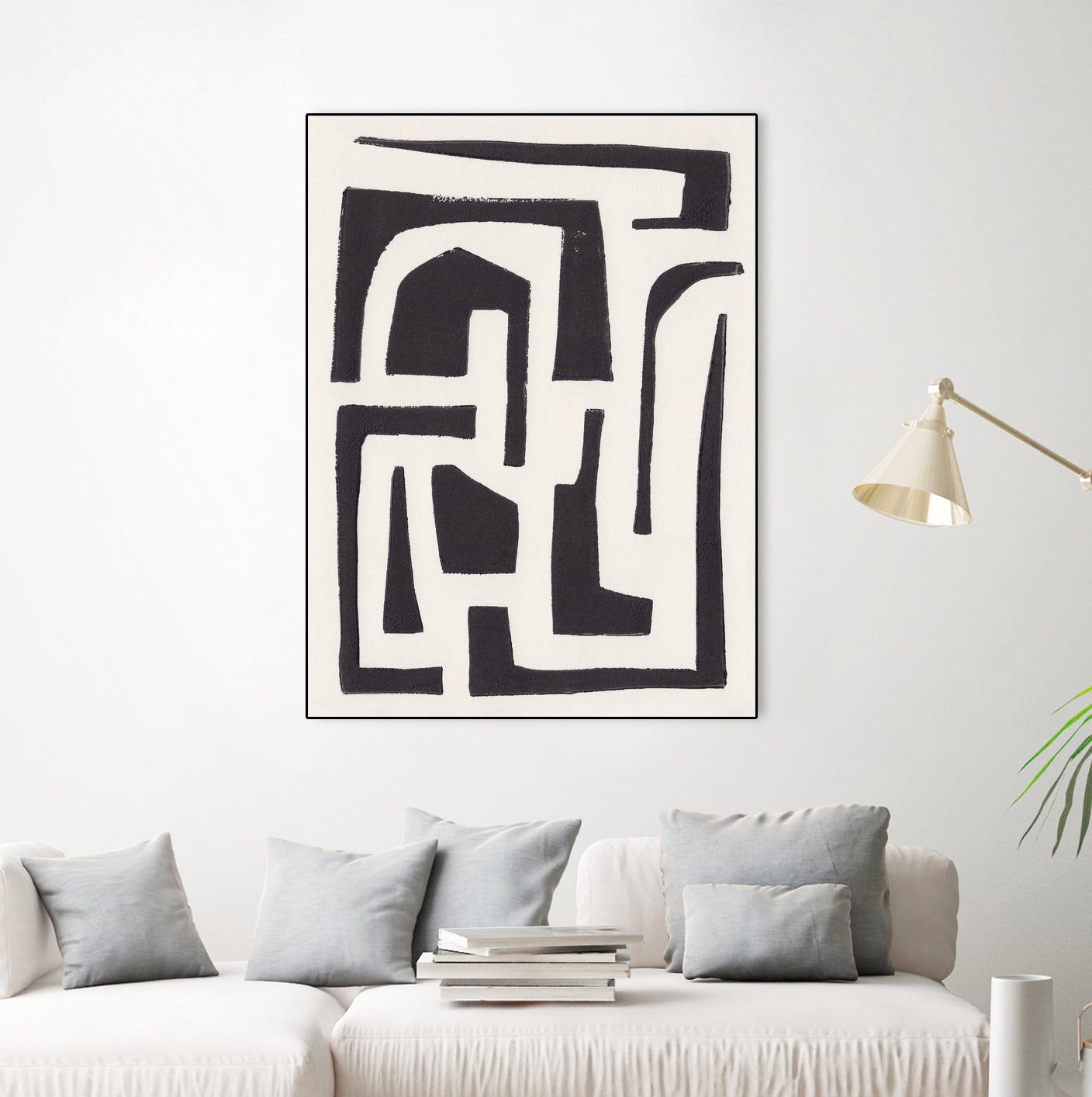 Neighbourhood by Alisa Galitsyna on GIANT ART - abstract shapes