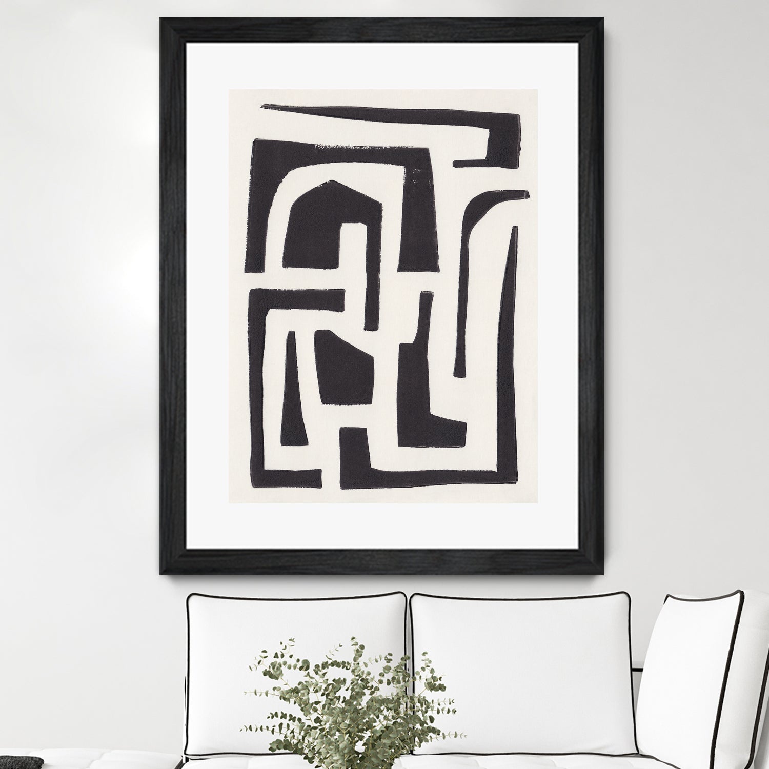 Neighbourhood by Alisa Galitsyna on GIANT ART - abstract shapes