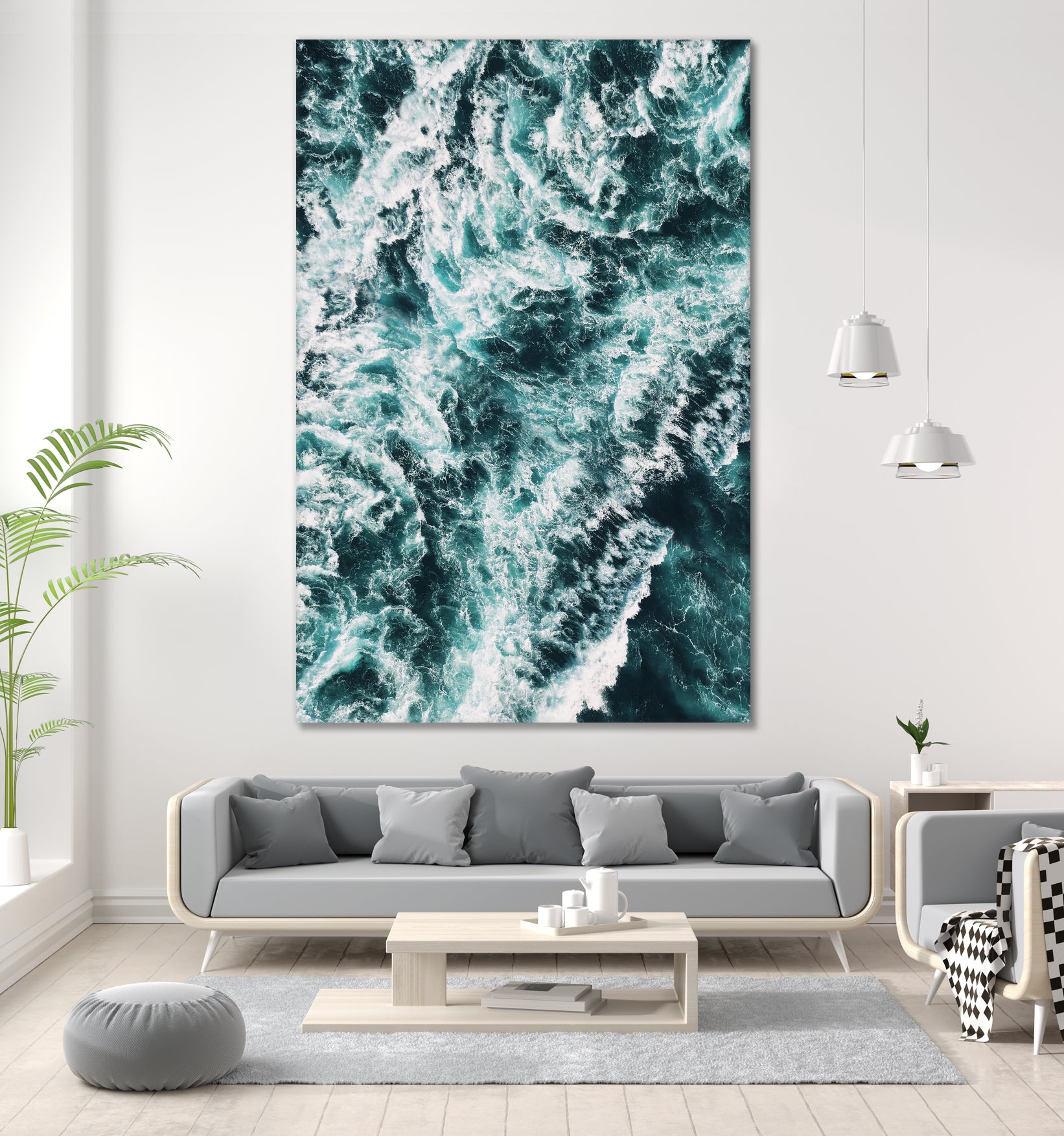 Rough Sea by Kathrin Pienaar on GIANT ART - landscape wave