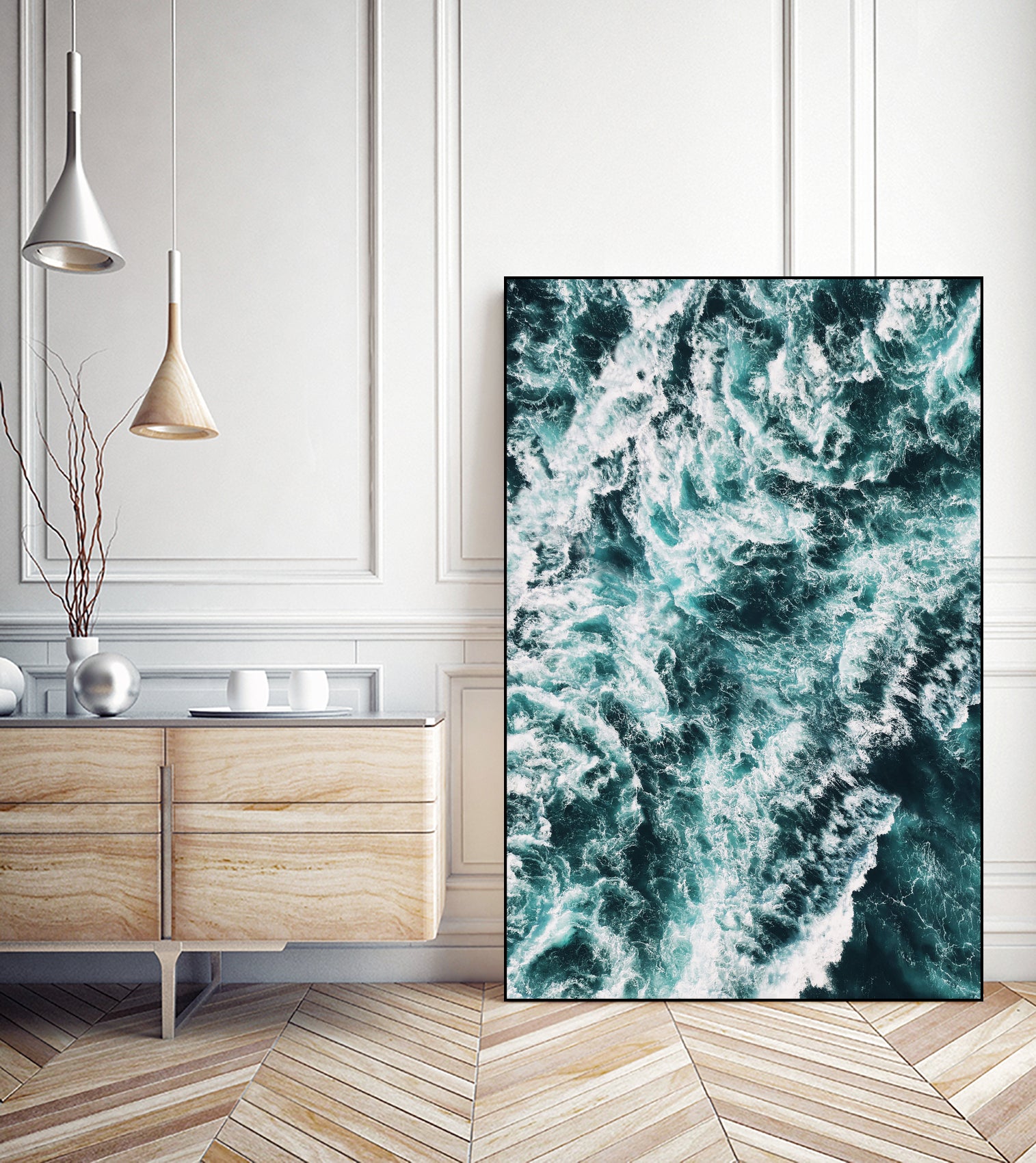 Rough Sea by Kathrin Pienaar on GIANT ART - landscape wave
