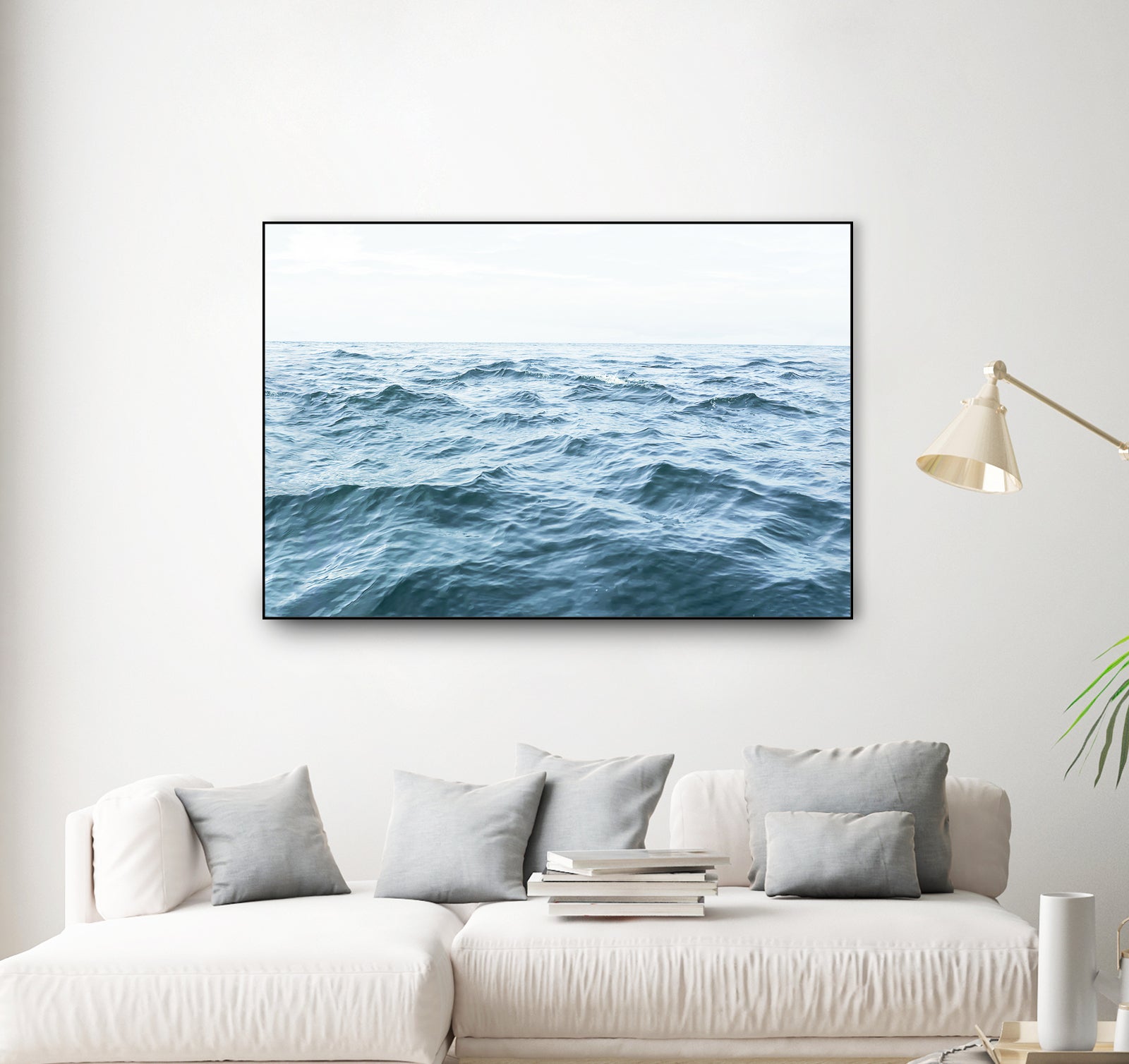 Wavy Horizon by Kathrin Pienaar on GIANT ART - still life sea