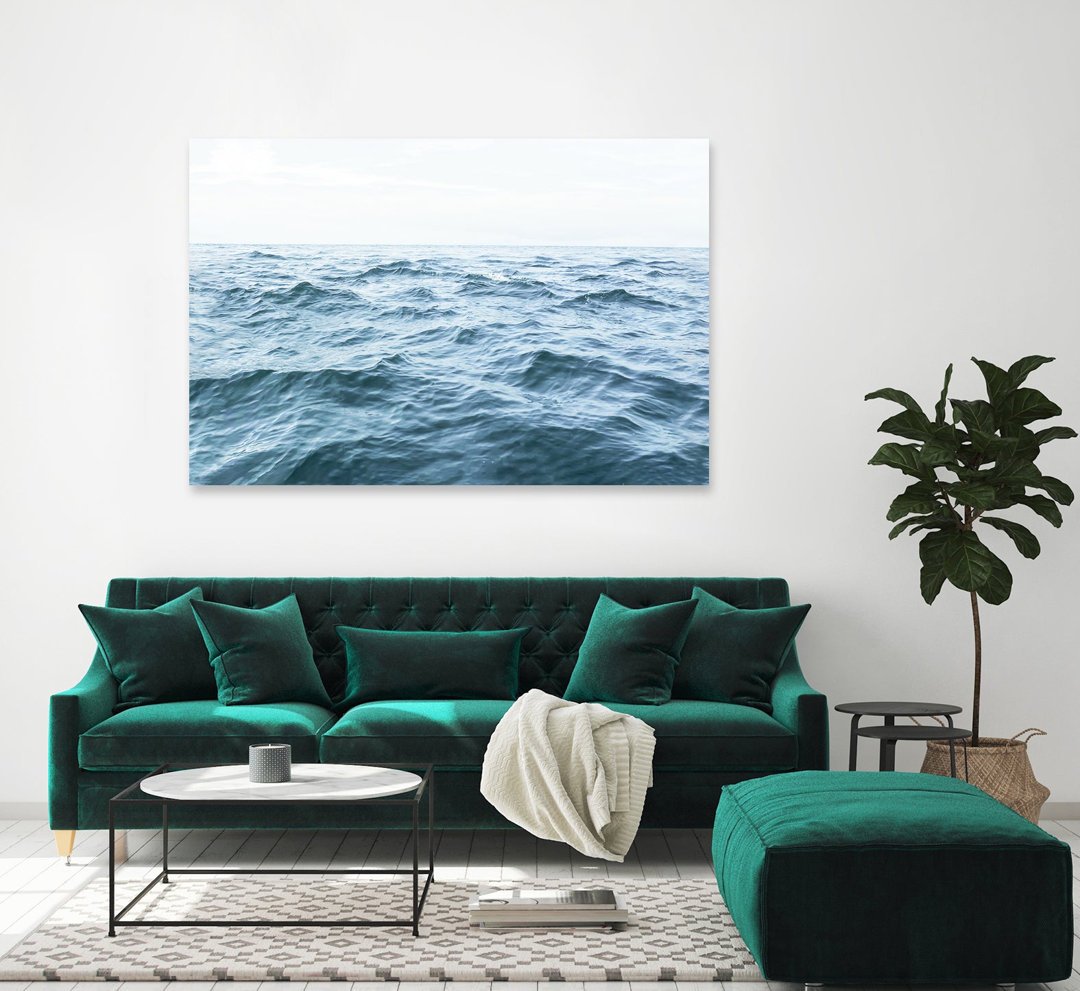 Wavy Horizon by Kathrin Pienaar on GIANT ART - still life sea