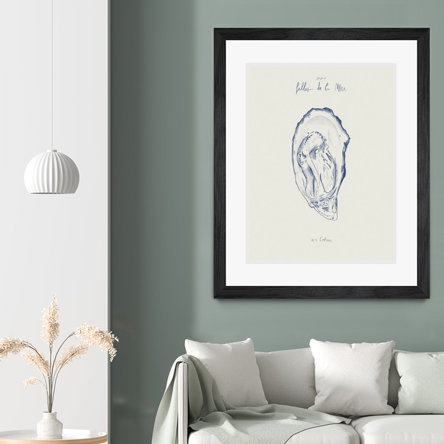 Filles de la mer n.1 - La€™ostrica by Giulia Mora on GIANT ART - illustration mora