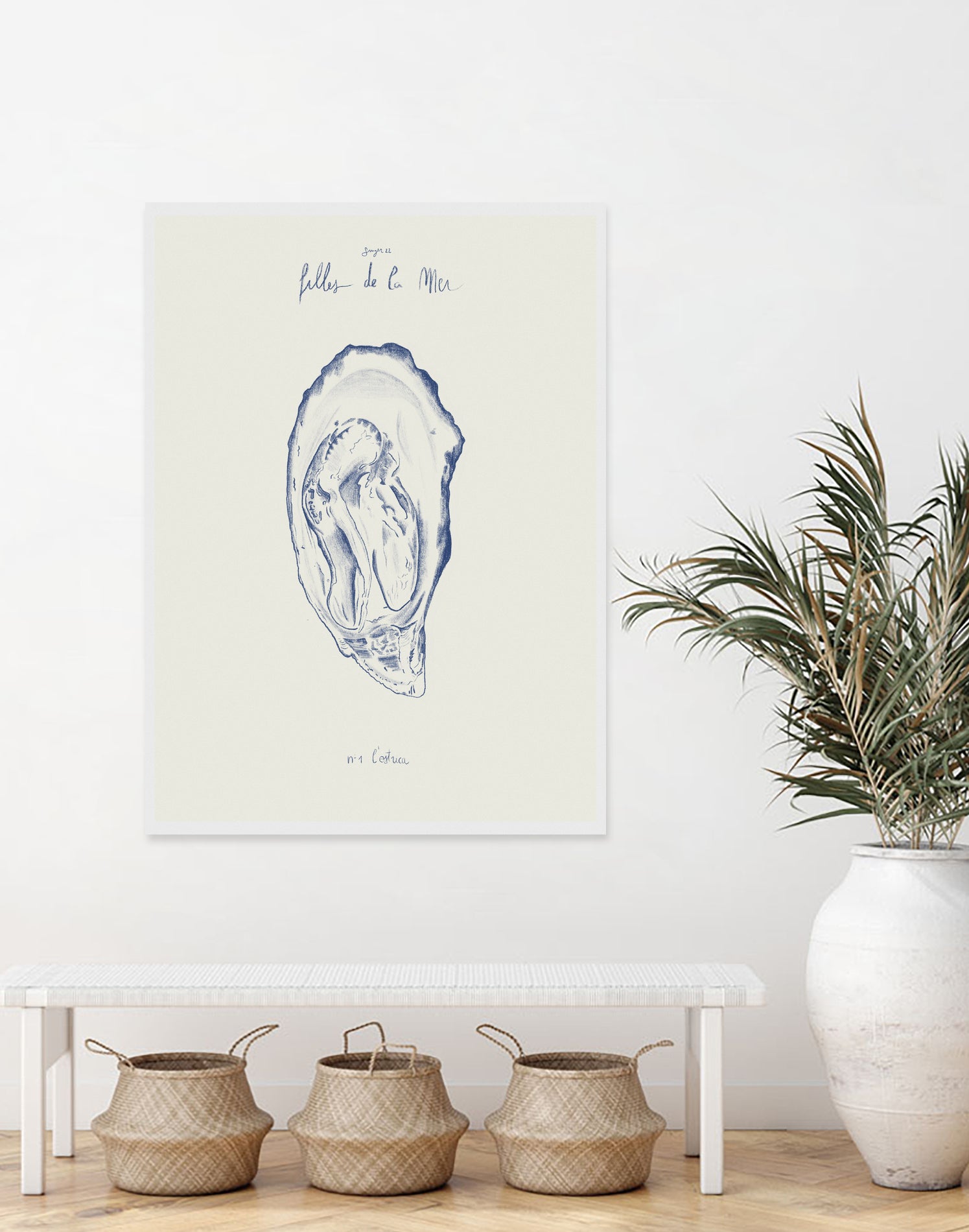 Filles de la mer n.1 - La€™ostrica by Giulia Mora on GIANT ART - illustration mora