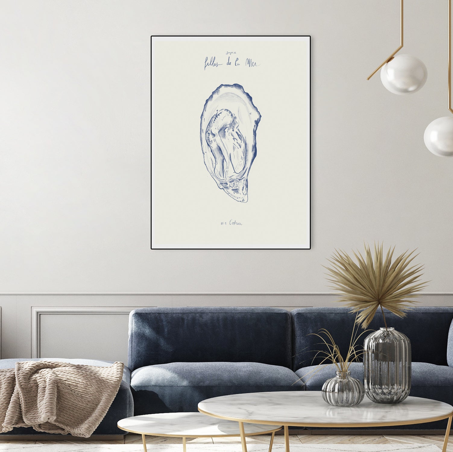 Filles de la mer n.1 - La€™ostrica by Giulia Mora on GIANT ART - illustration mora