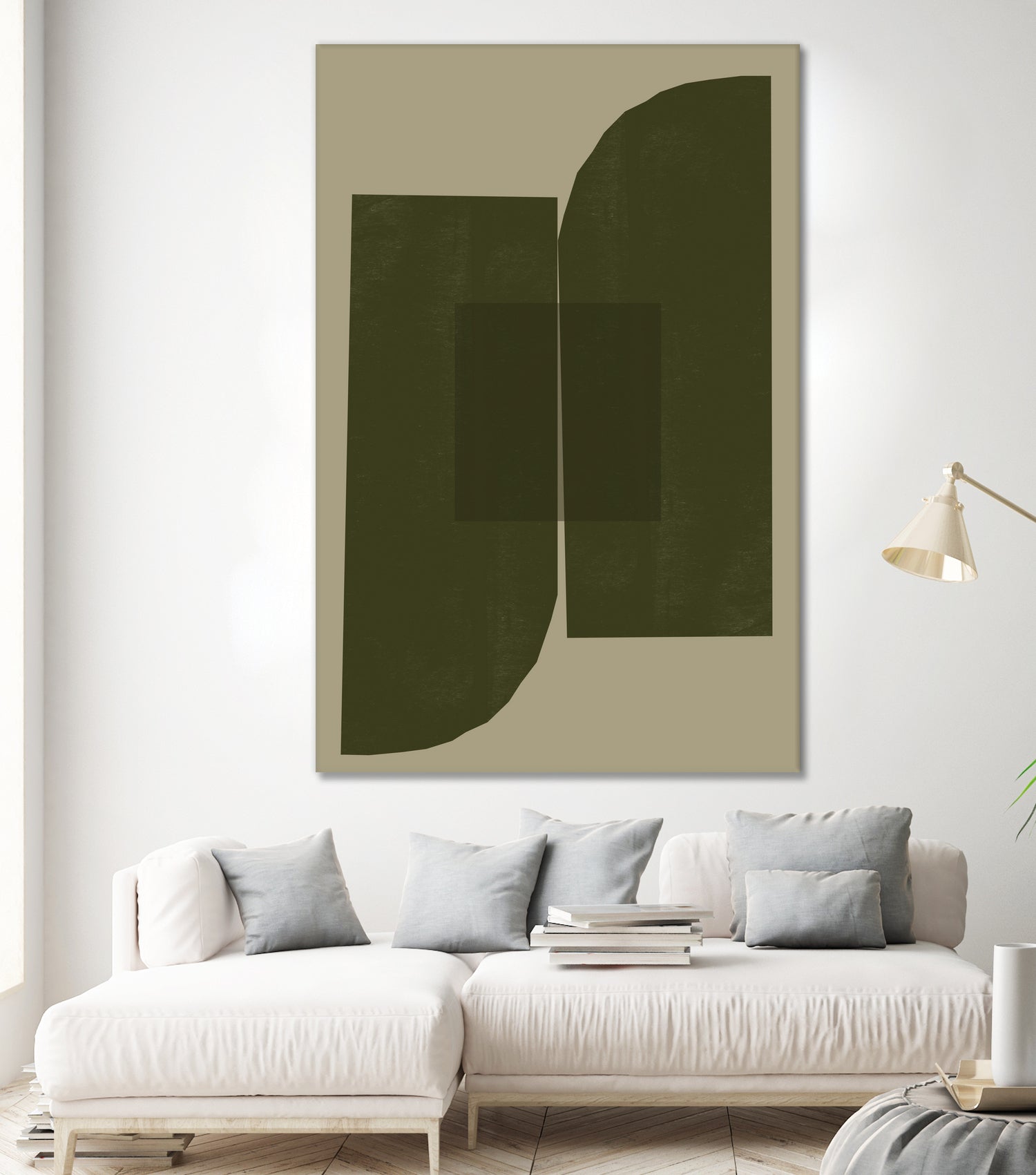 Green Composition _2 by THE MIUUS STUDIO on GIANT ART - abstract abstract abstract