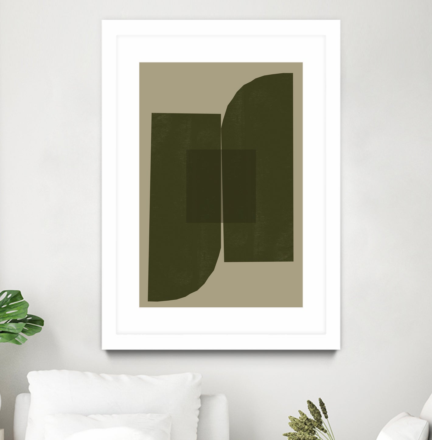 Green Composition _2 by THE MIUUS STUDIO on GIANT ART - abstract abstract abstract