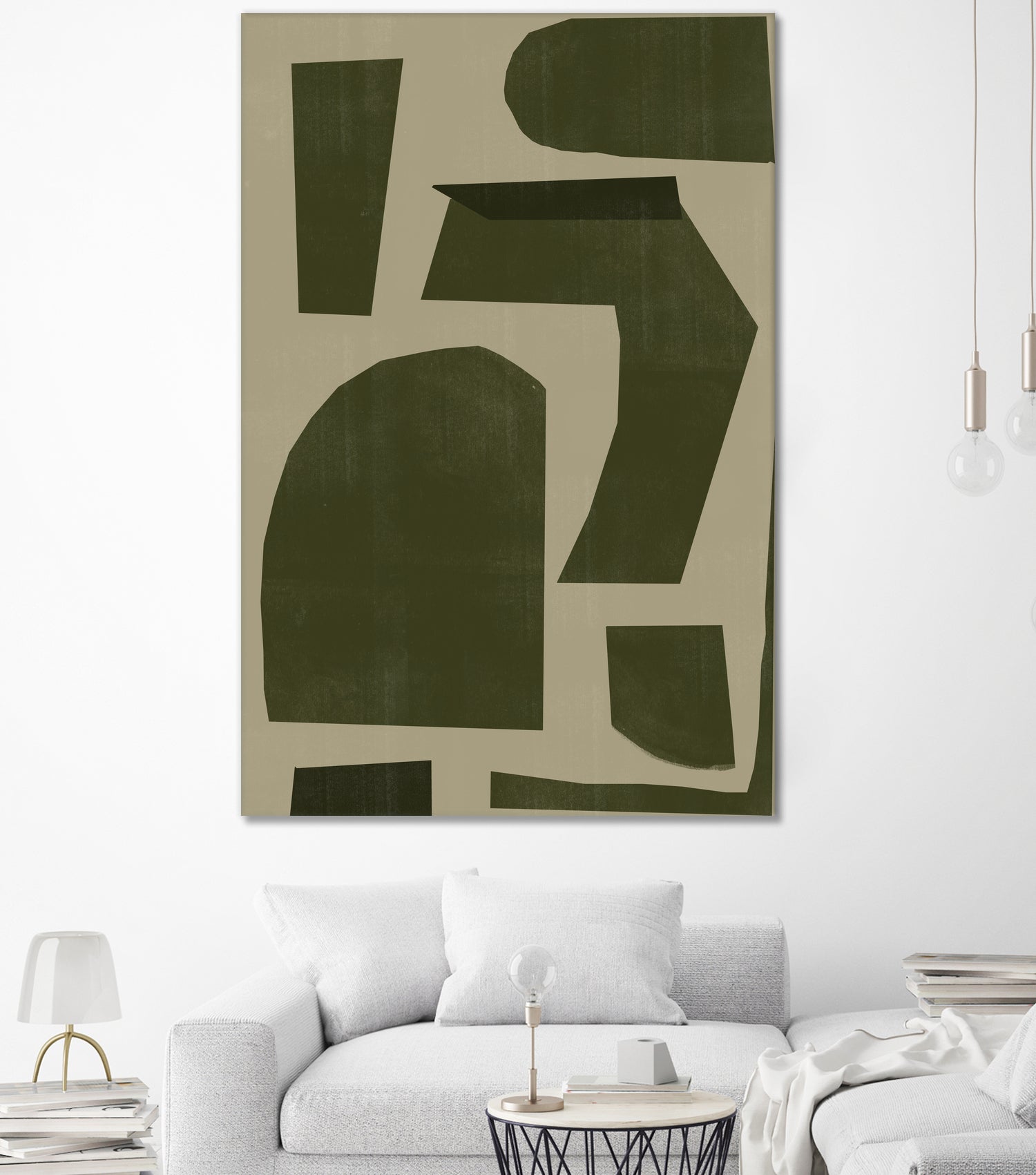 Green Composition _1 by THE MIUUS STUDIO on GIANT ART - abstract abstract abstract