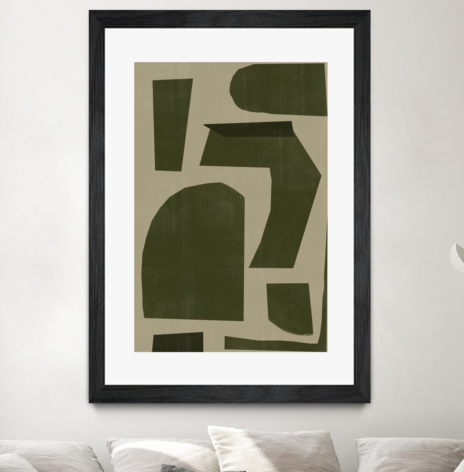 Green Composition _1 by THE MIUUS STUDIO on GIANT ART - abstract abstract abstract