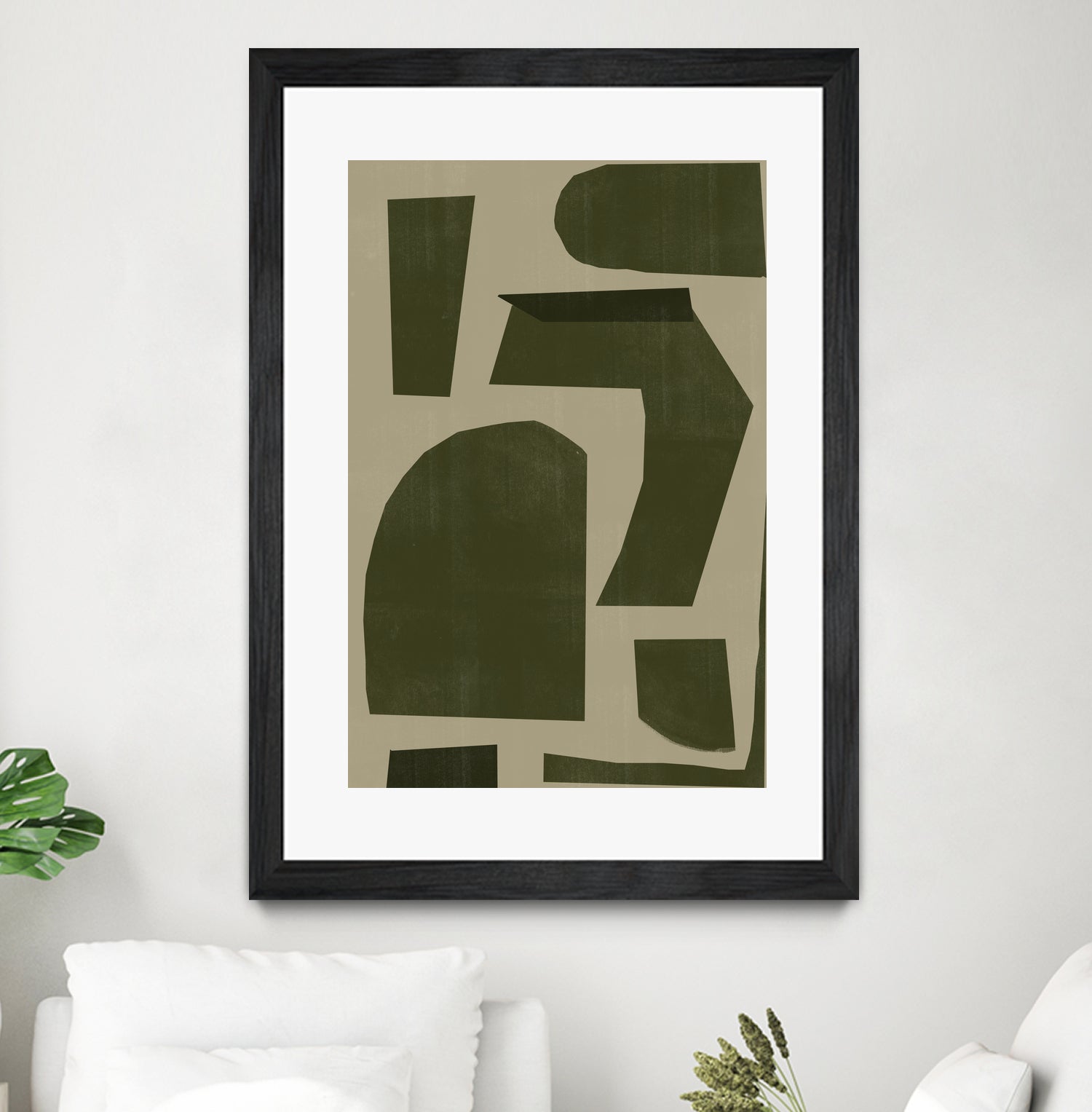 Green Composition _1 by THE MIUUS STUDIO on GIANT ART - abstract abstract abstract