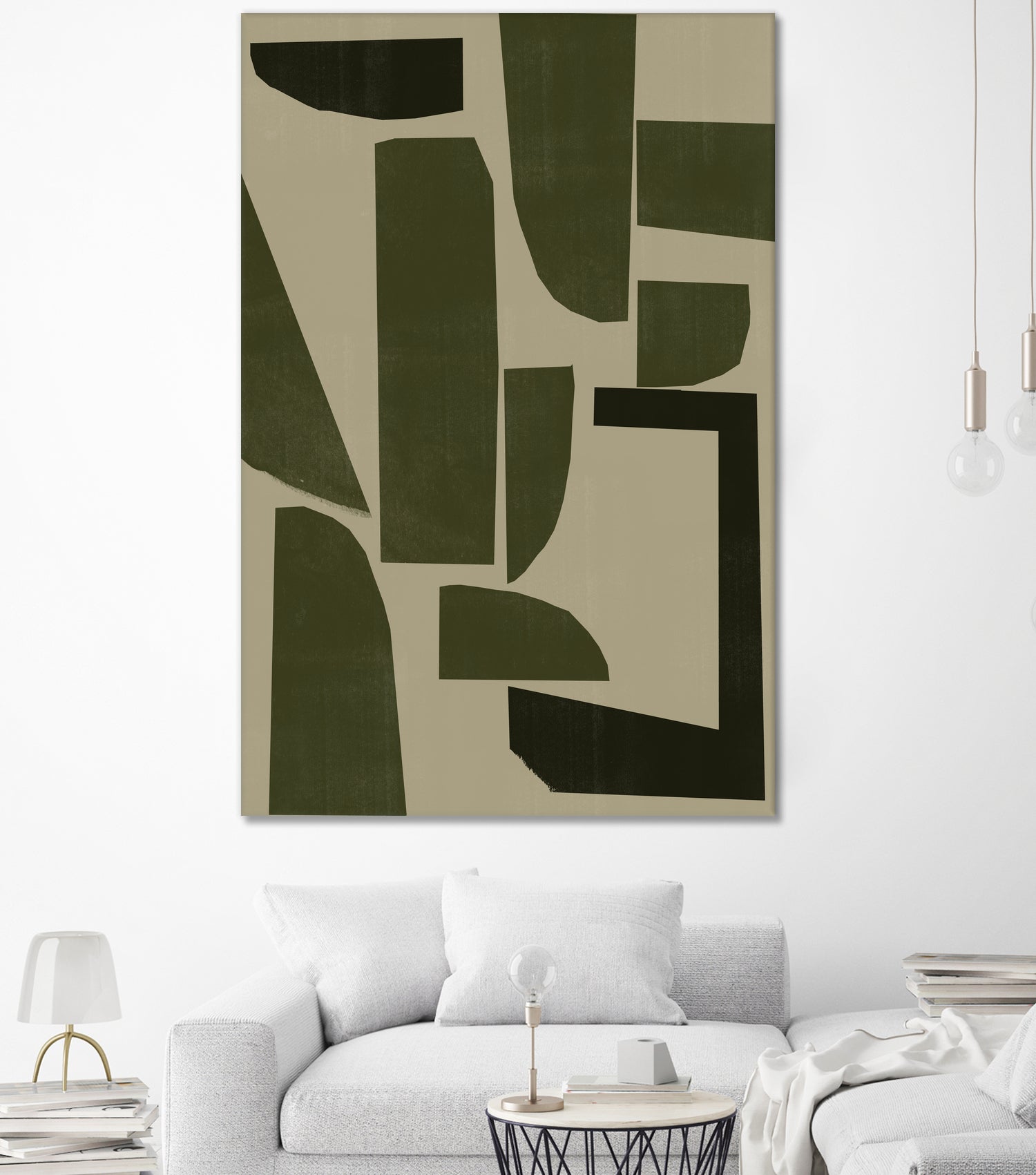 Green Composition _3 by THE MIUUS STUDIO on GIANT ART - abstract abstract abstract
