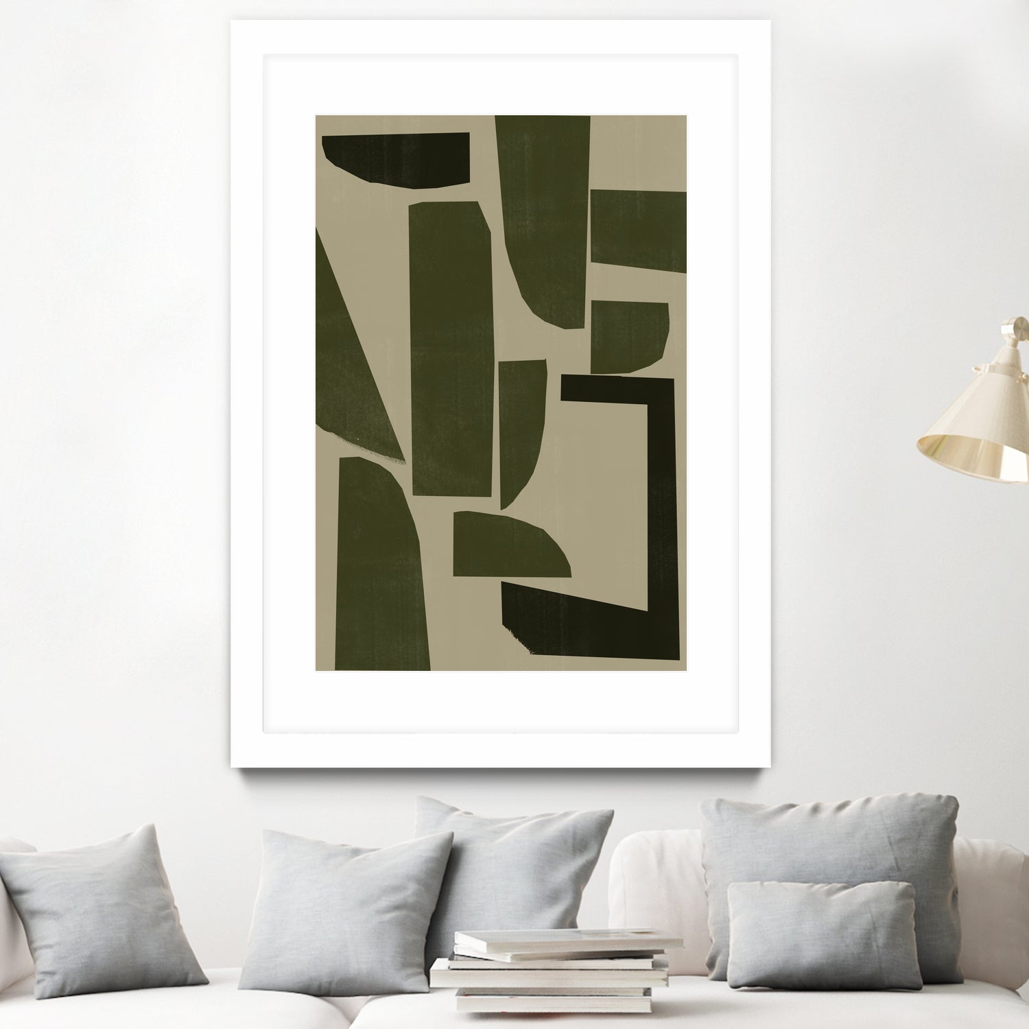 Green Composition _3 by THE MIUUS STUDIO on GIANT ART - abstract abstract abstract