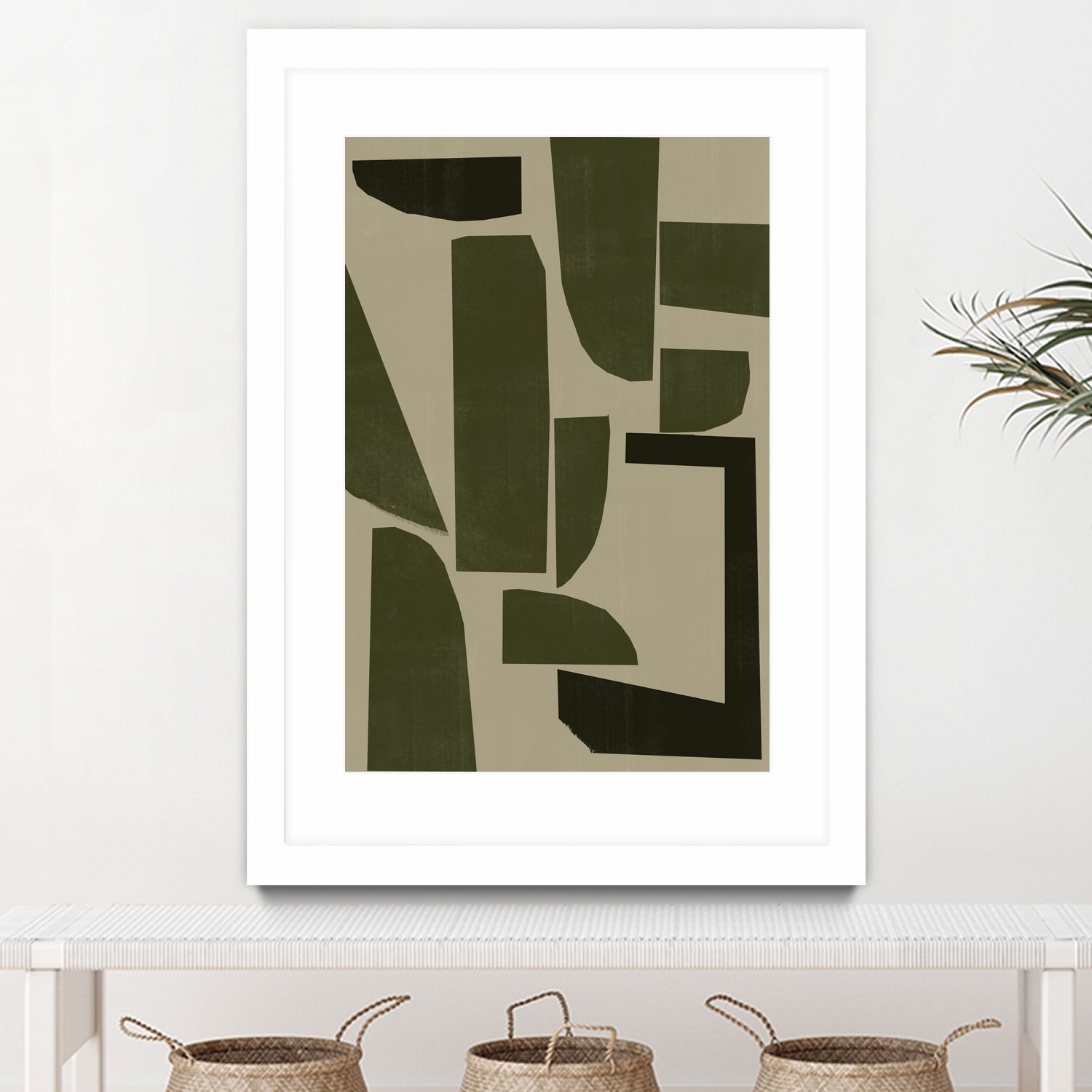 Green Composition _3 by THE MIUUS STUDIO on GIANT ART - abstract abstract abstract