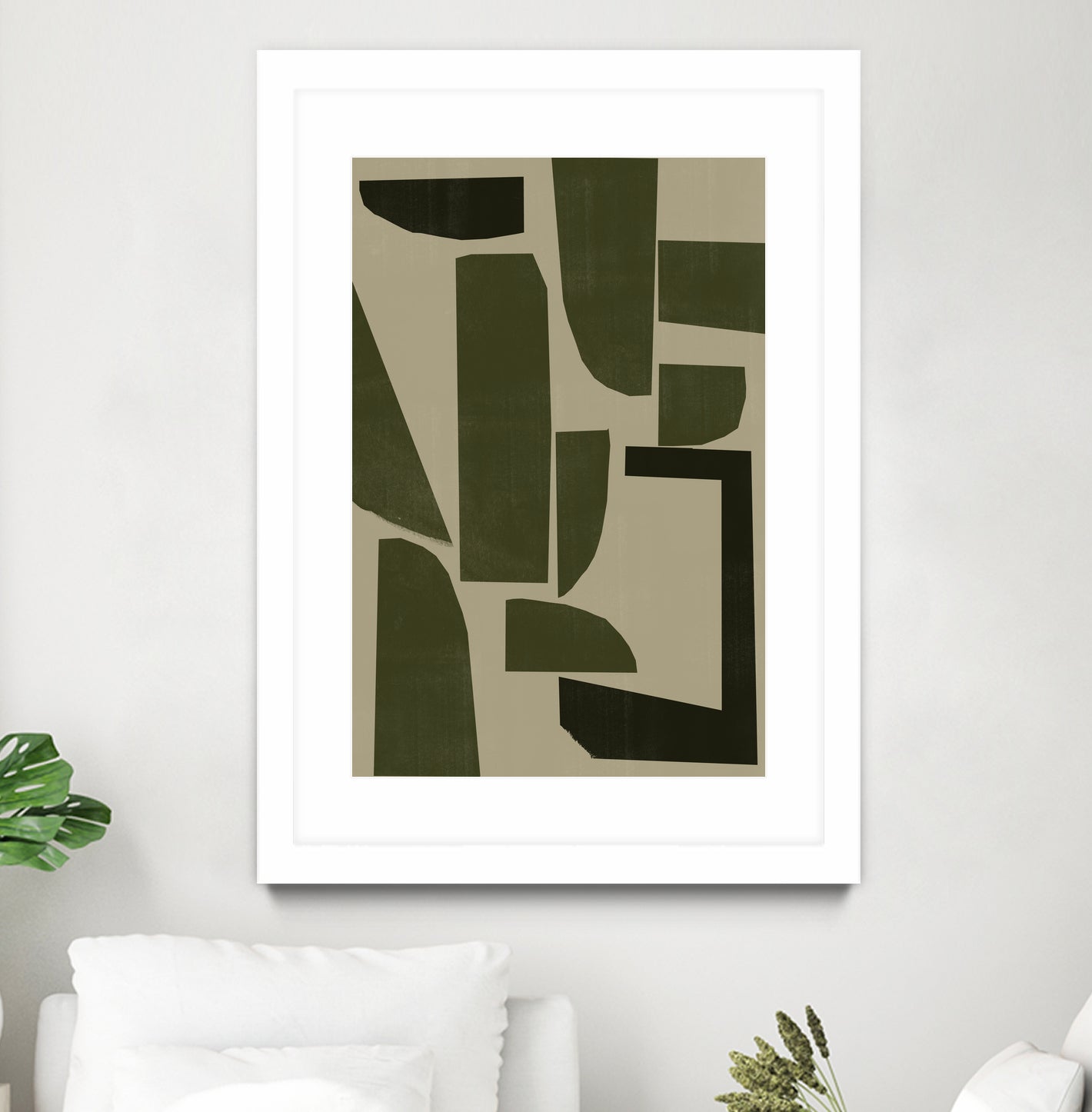 Green Composition _3 by THE MIUUS STUDIO on GIANT ART - abstract abstract abstract