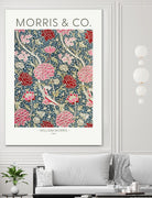 Cray by william Morris on GIANT ART - red botanical william morris