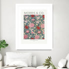 Cray by william Morris on GIANT ART - red botanical william morris