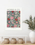 Cray by william Morris on GIANT ART - red botanical william morris