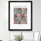 Cray by william Morris on GIANT ART - red botanical william morris